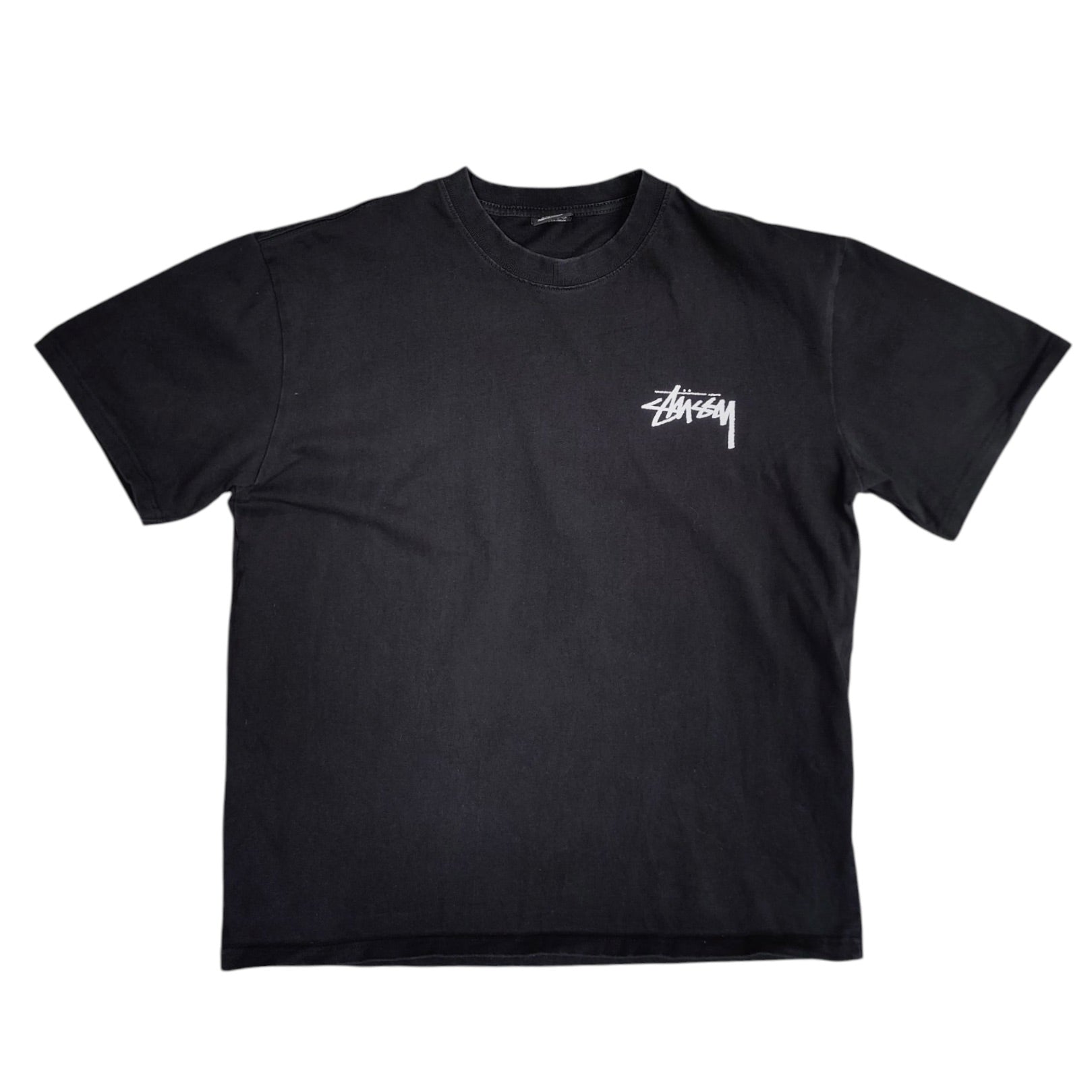 Stussy Fuzzy Dice Black Tshirt