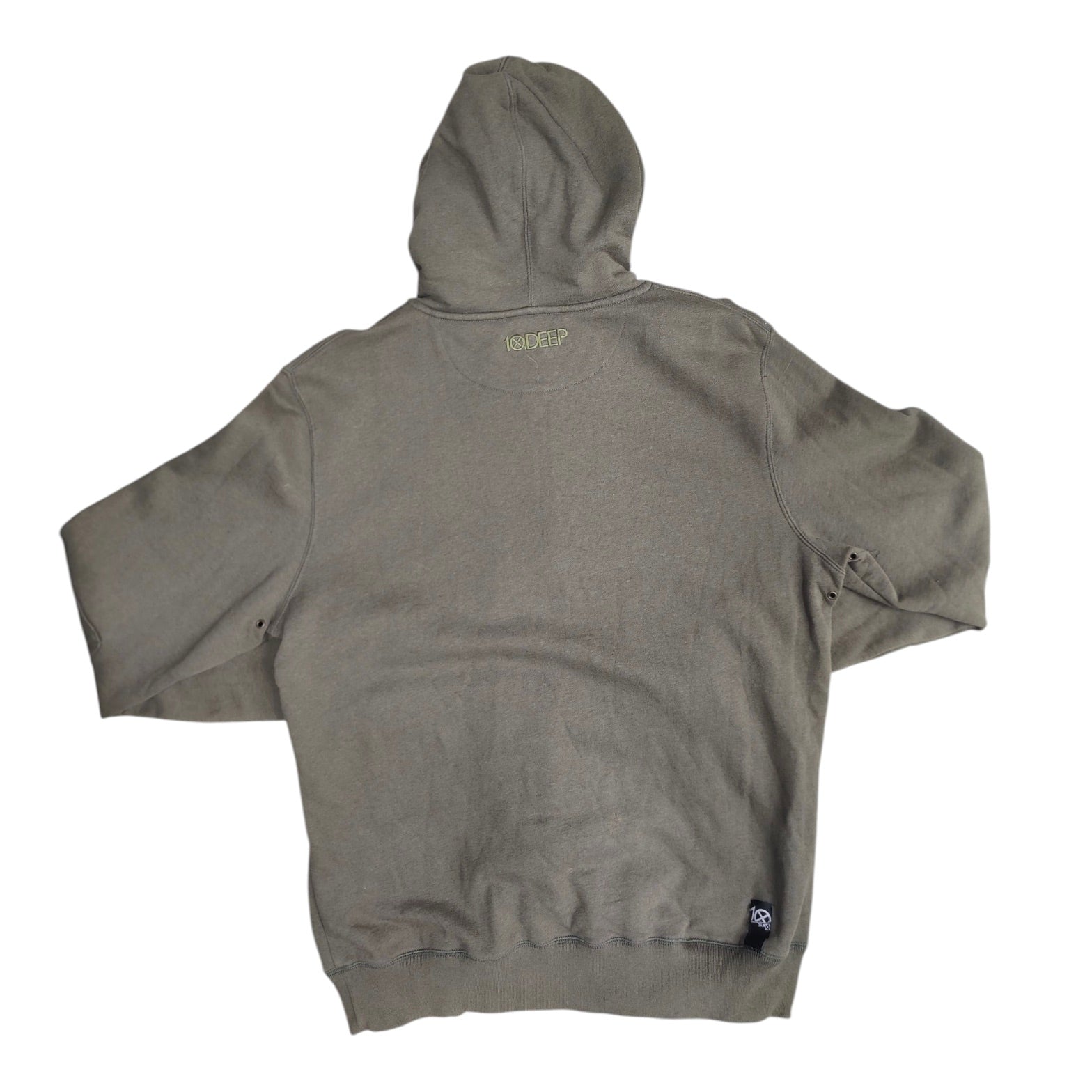 10Deep Green Full Zip Hoodie