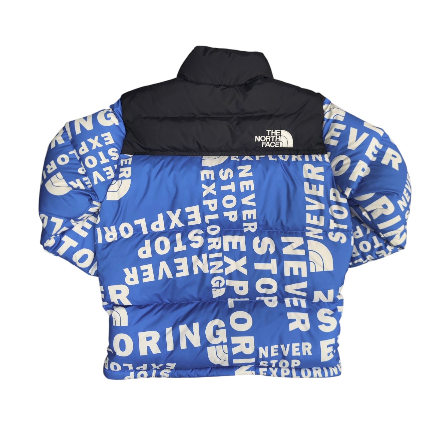The North Face 1996 Retro Nuptse 700 Puffer Blue Jacket (Youth)