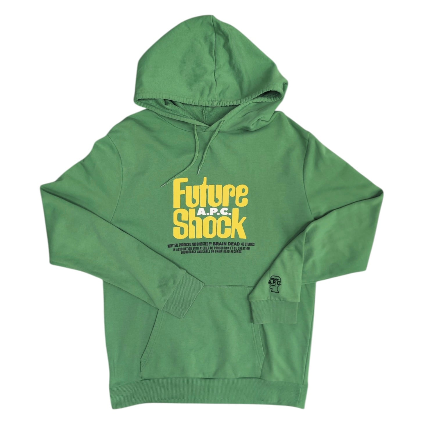 A.P.C. X Braindead Green Hoodie