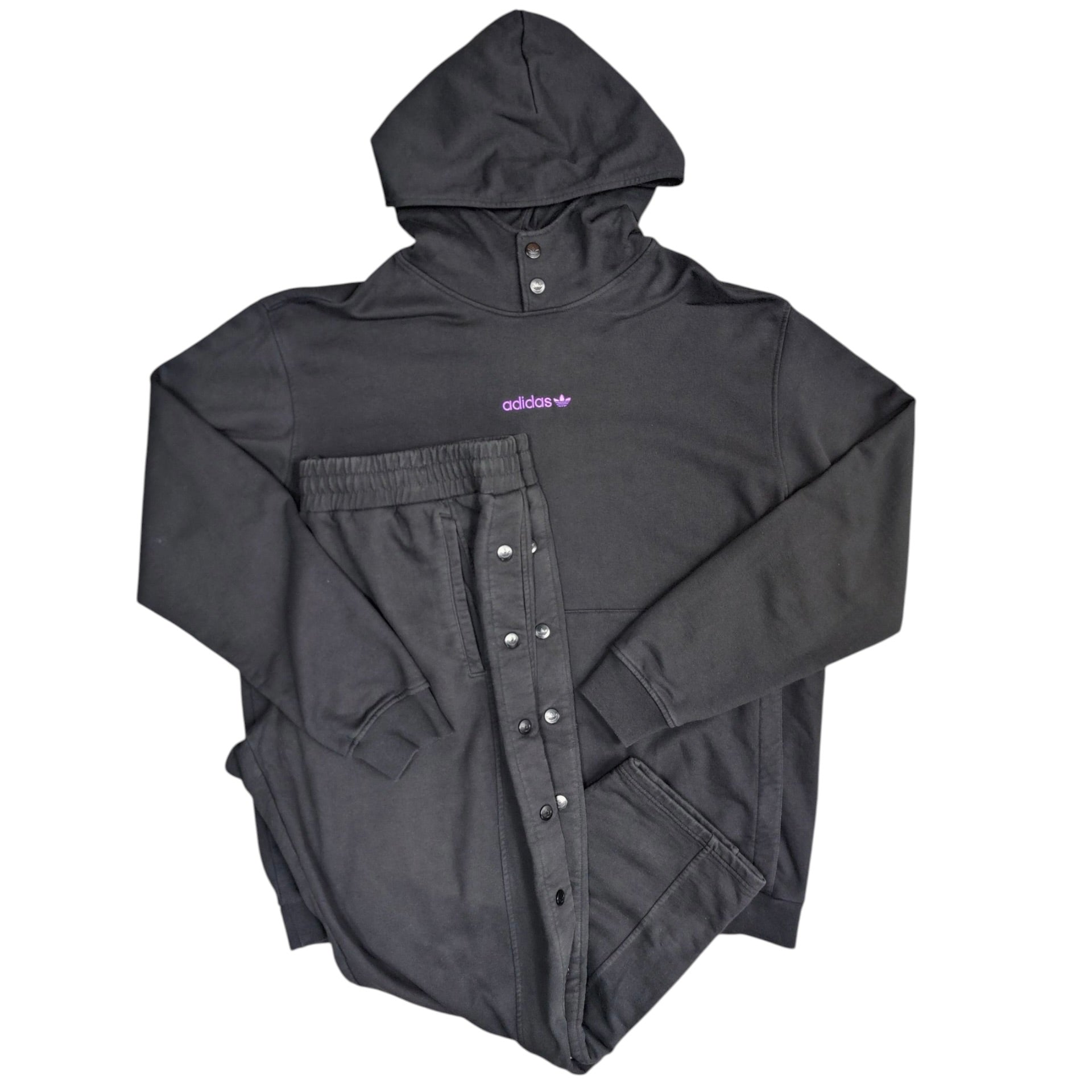 Adidas Adibreak Future Originals Black Hoodie & Pants Set