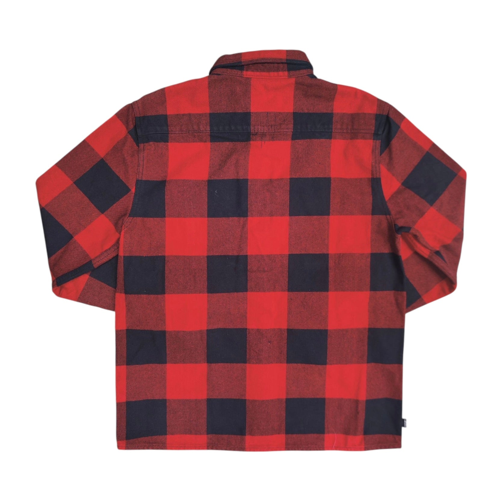 The Hundreds Red Black Parker Overshirt Jacket