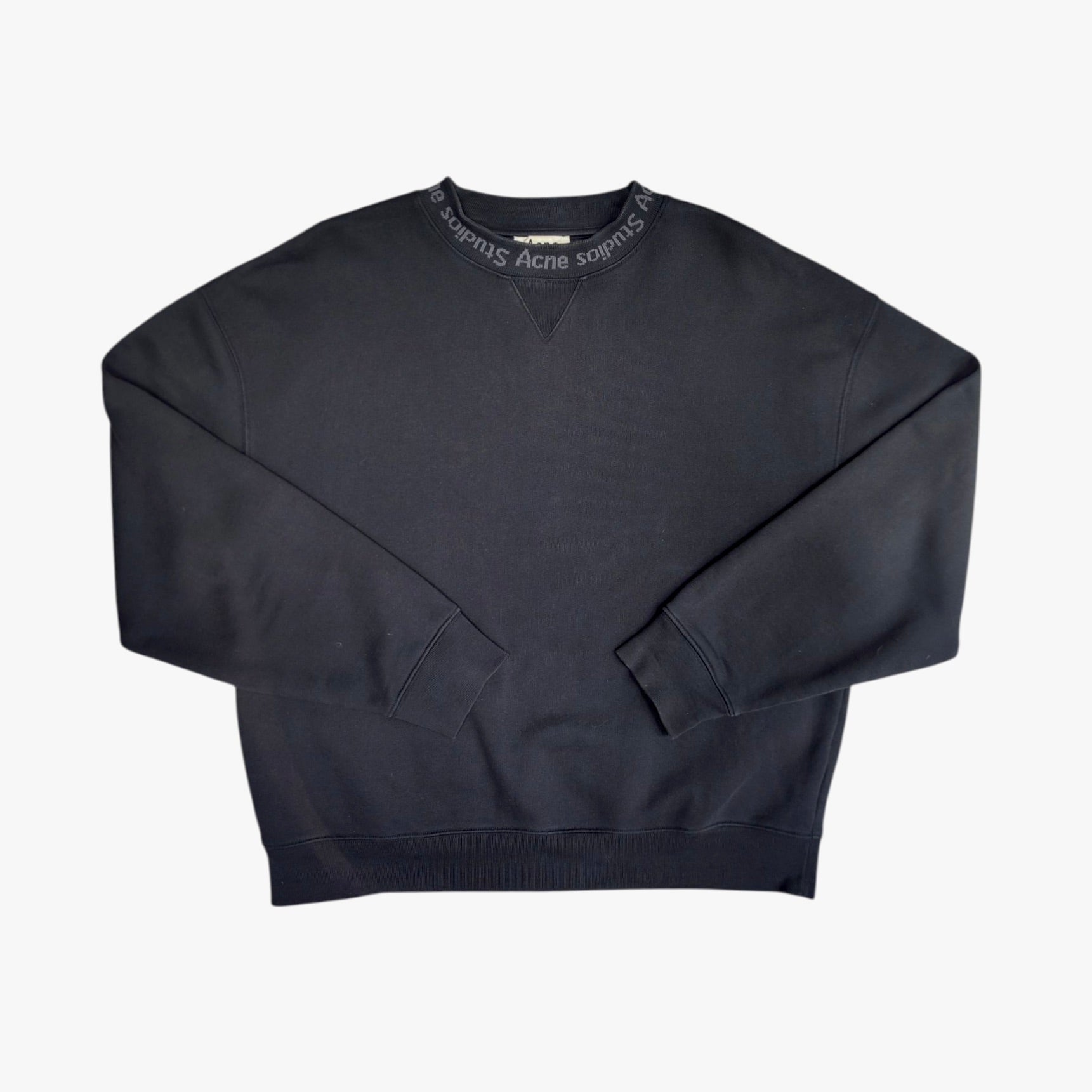 Acne Studios Black SS18 Sweatshirt