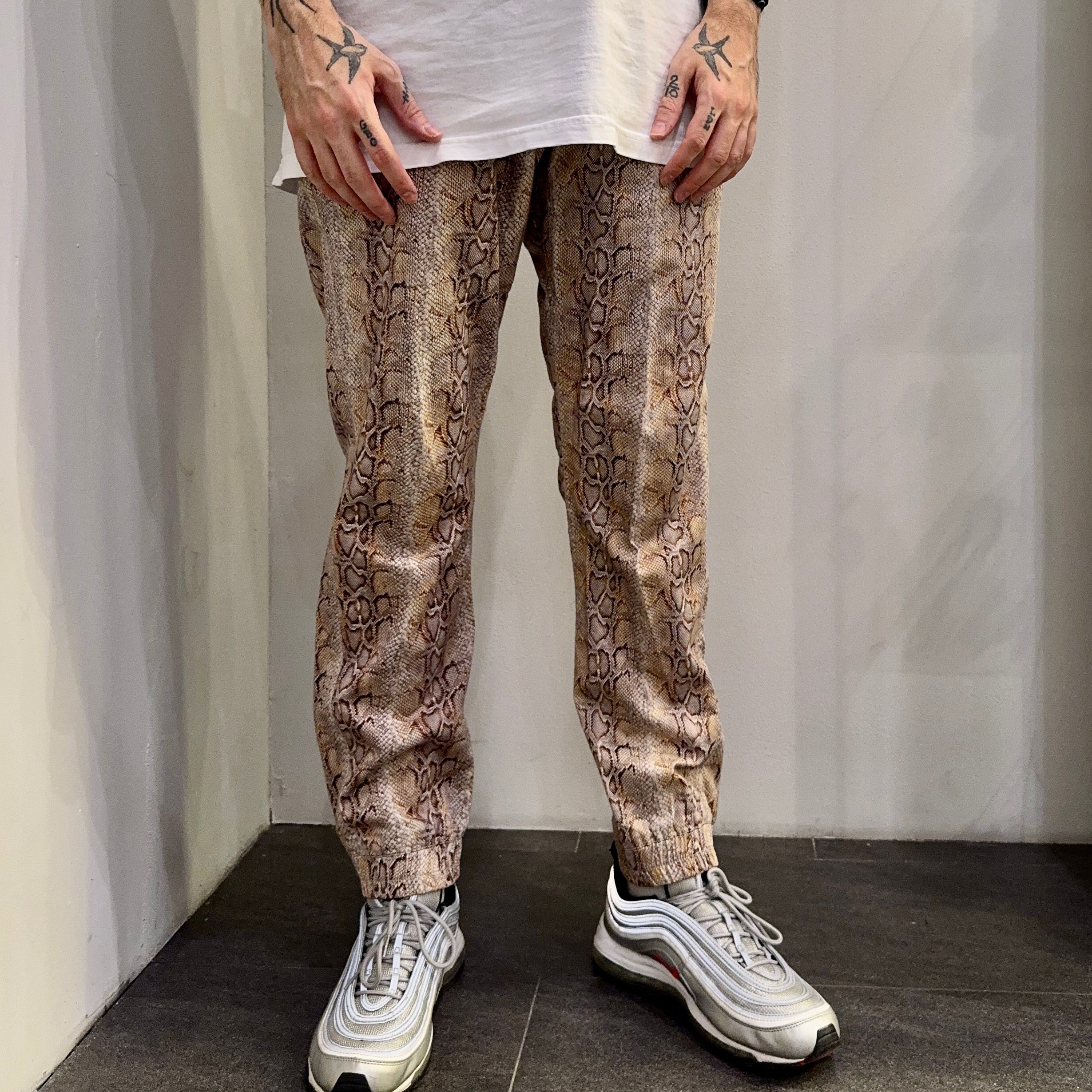 Publish Brand x Extra Butter NYC Snakeskin Jogger Pants