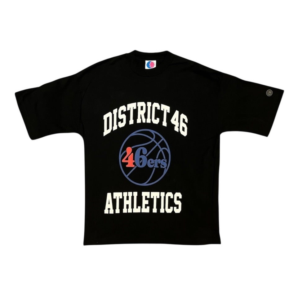 District Fortysix Athletics Philadelphia 46ers Black Tshirt