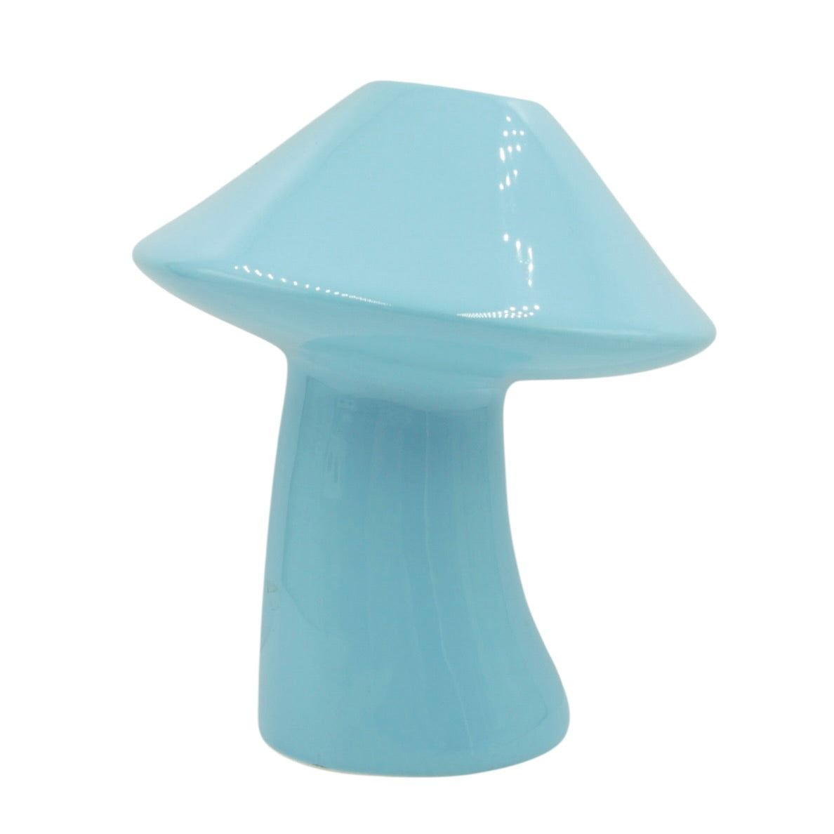 Stussy Mushroom Blue Ceramic Vase