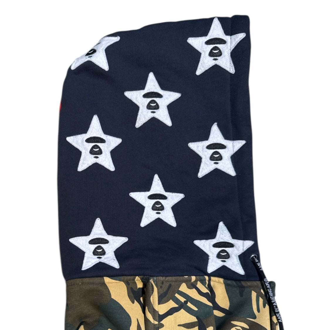 Aape By A Bathing Ape Universe USA Camouflage Hooded Jacket