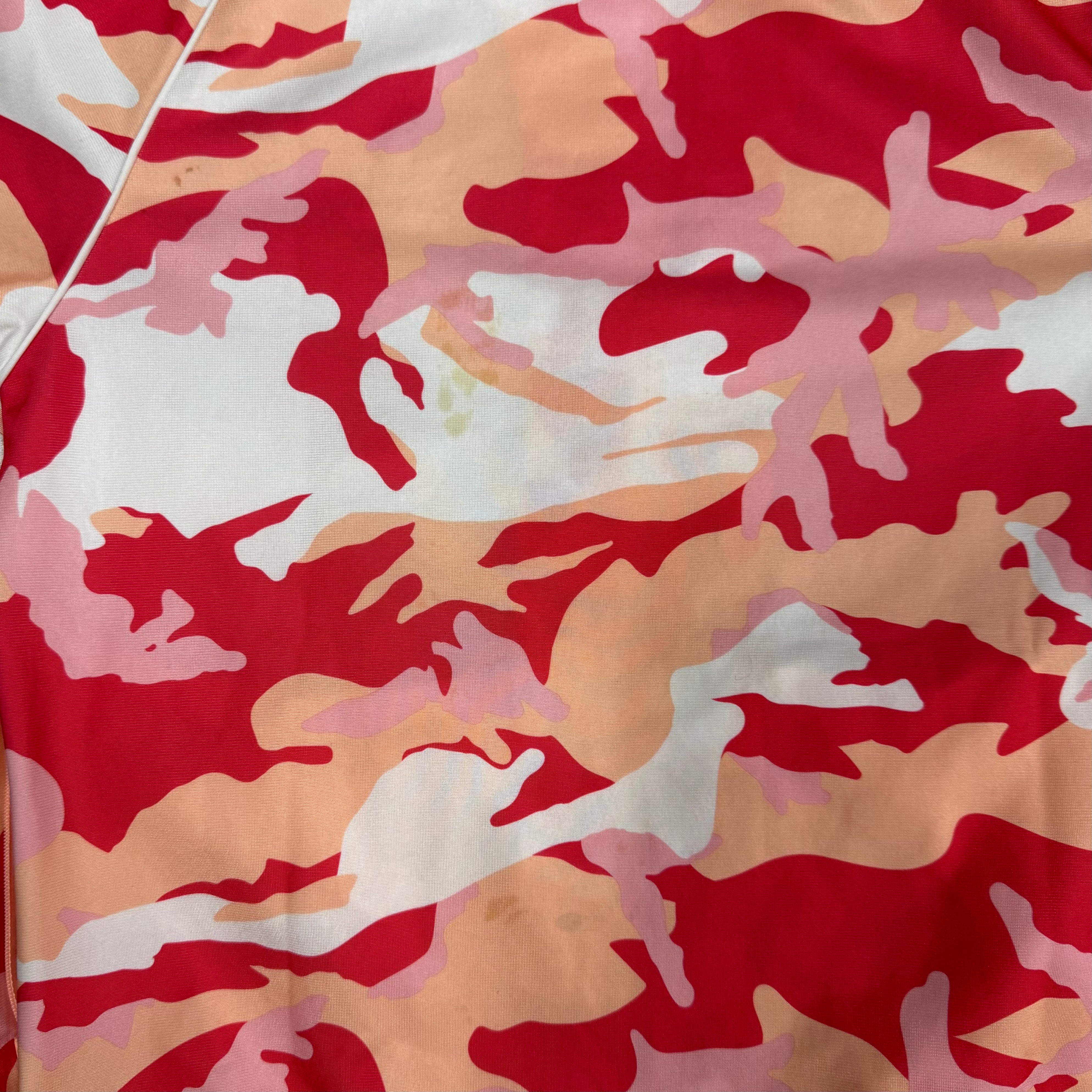 Adidas Pink Camo Track Top (Youth)