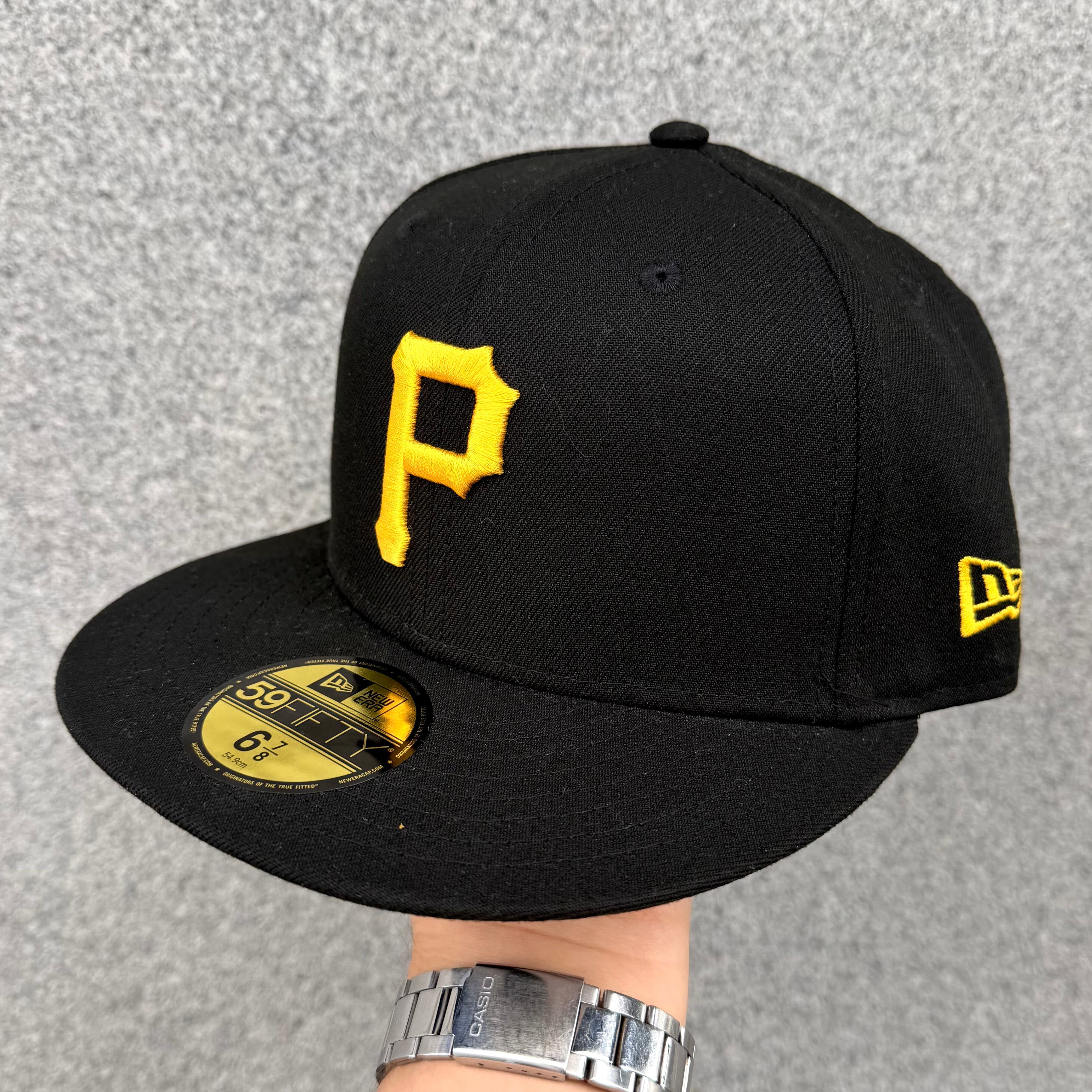 New Era Pittsburgh Pirates Fitted Black Cap