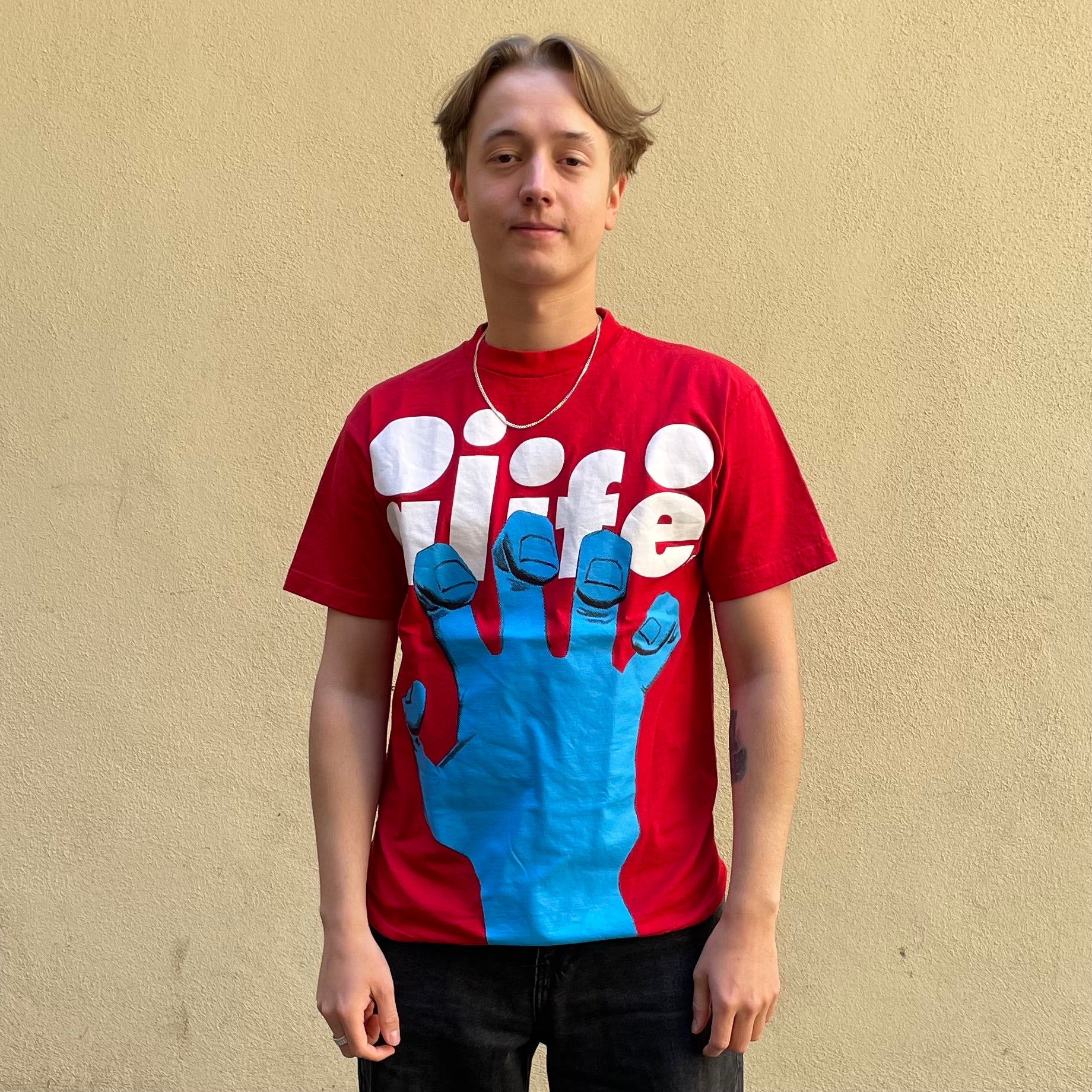 Alife Hand Red Tshirt