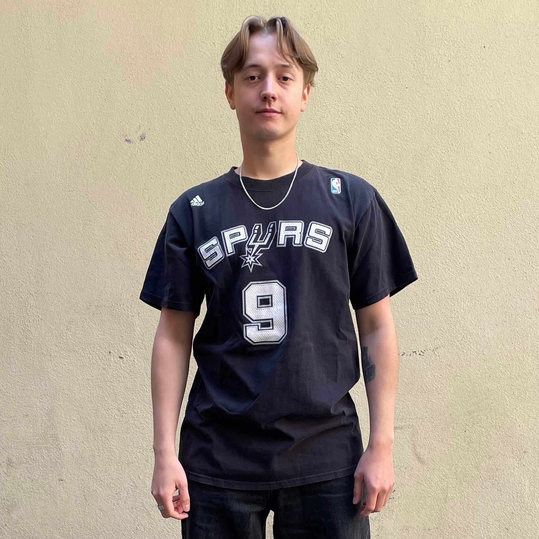 Adidas Spyrs Parker #9 Black Tshirt