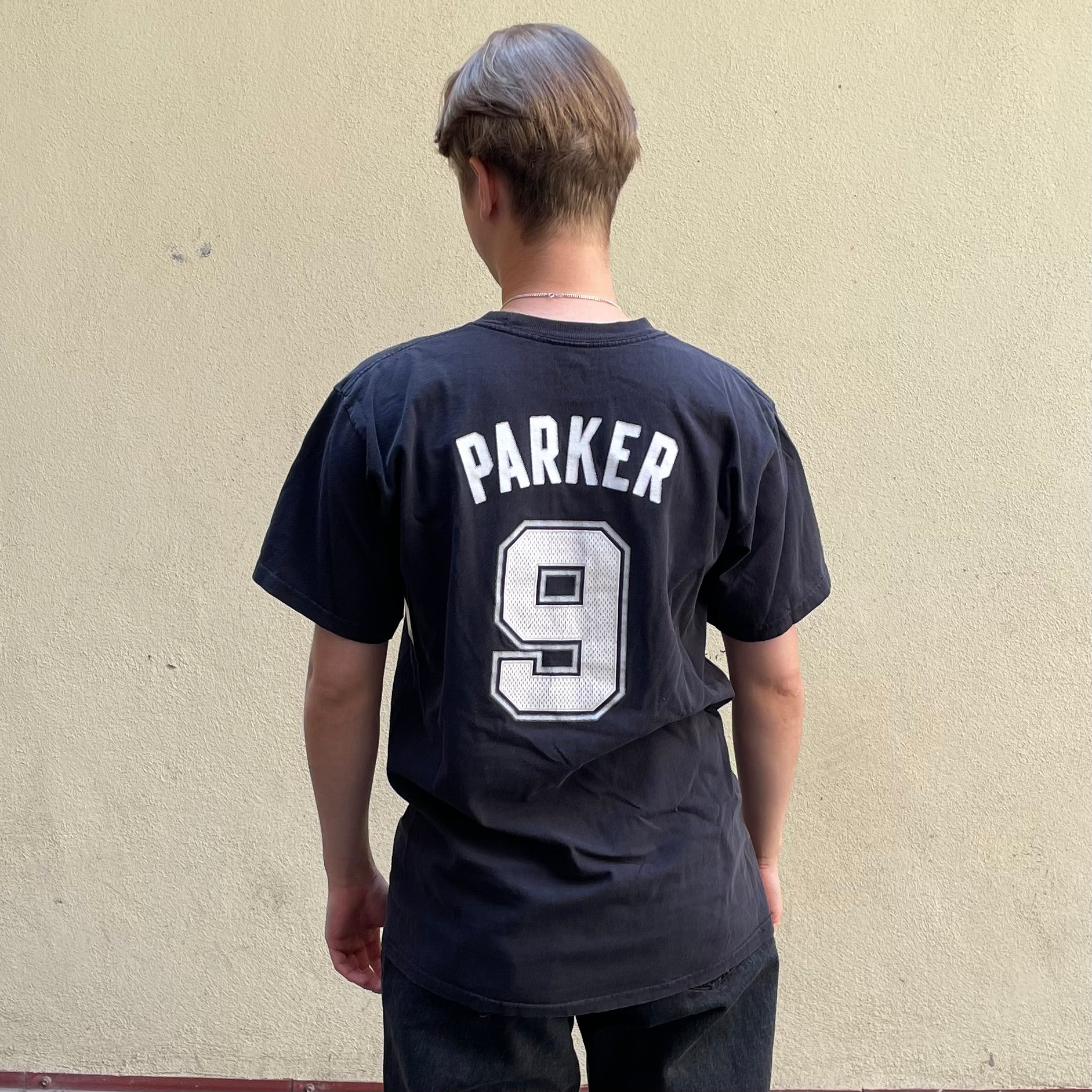 Adidas Spyrs Parker #9 Black Tshirt