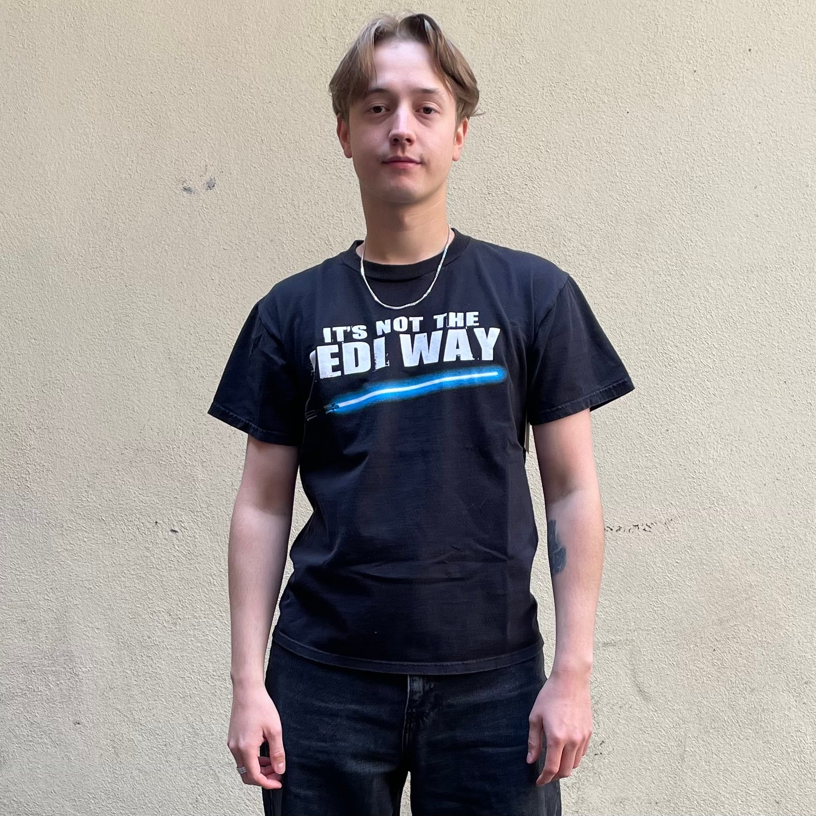 Star Wars Its Not The Jedi Way Black Tshirt