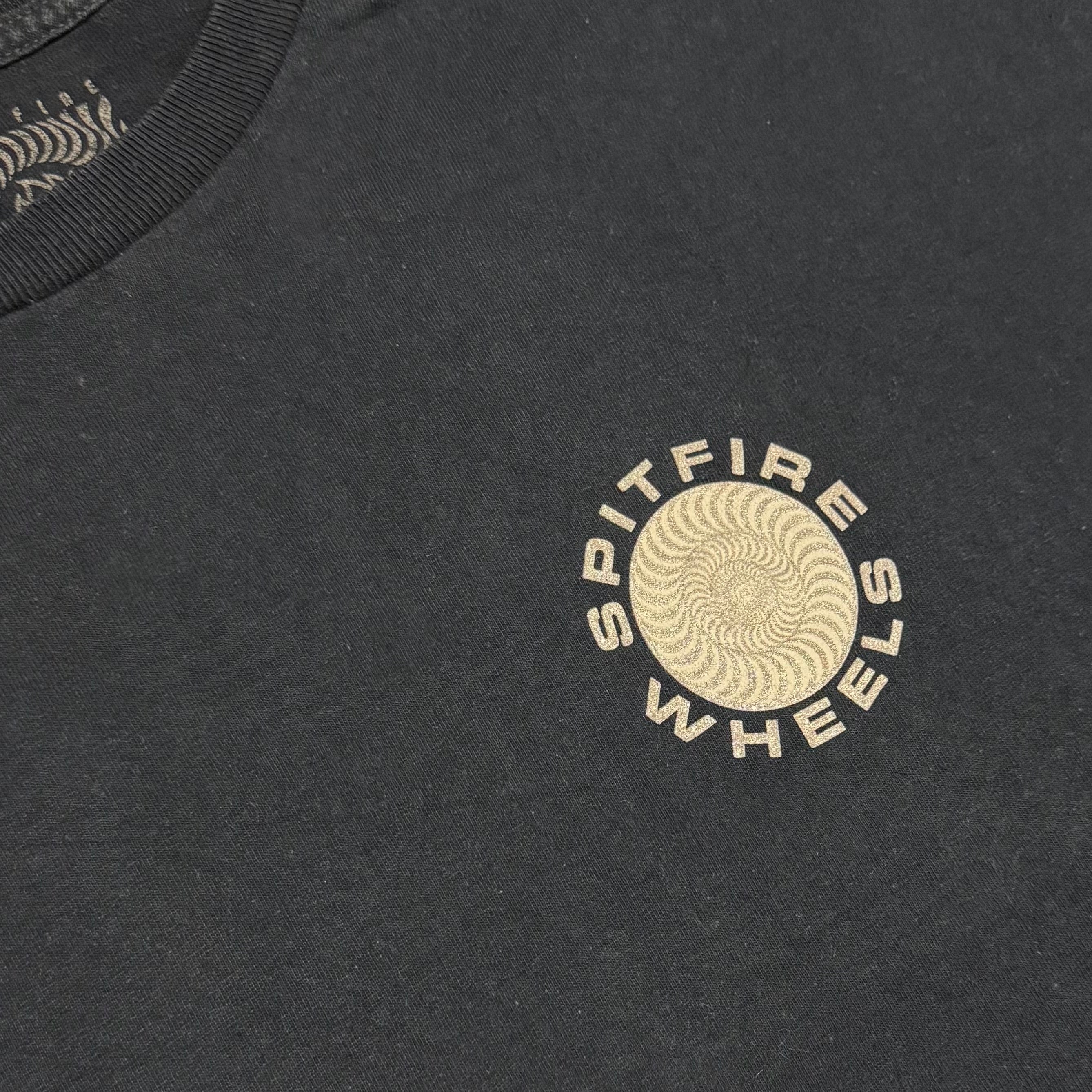Spitfire OG Classic Fill Navy/Silver Tshirt