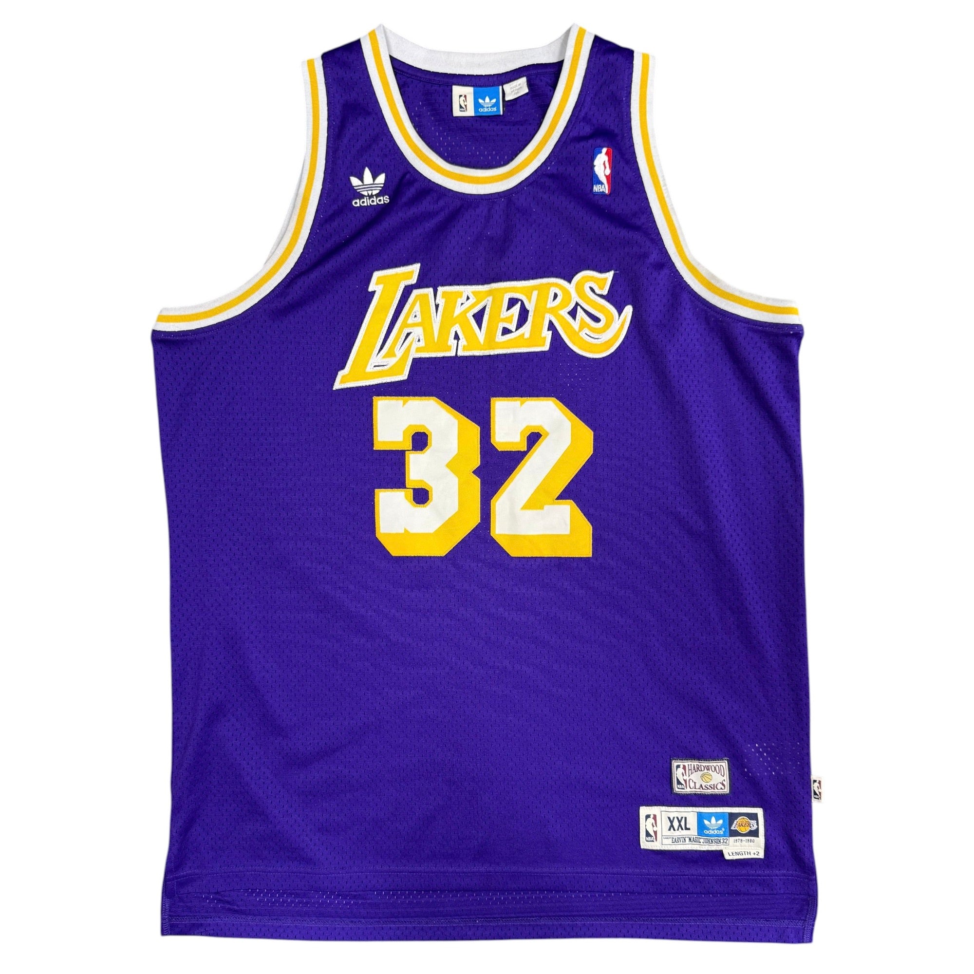 Adidas Hardwood Classics Los Angeles Lakers Magic Johnson #32 1979/1980 Basketball Jersey