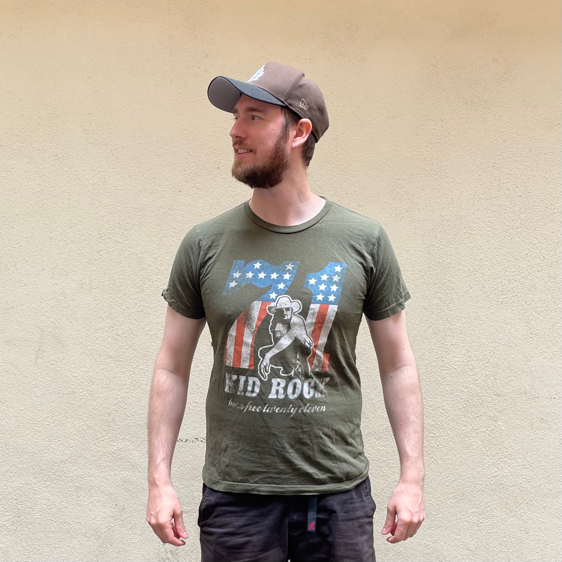 Kid Rock 2011 Born Free Tour Green Tshirt