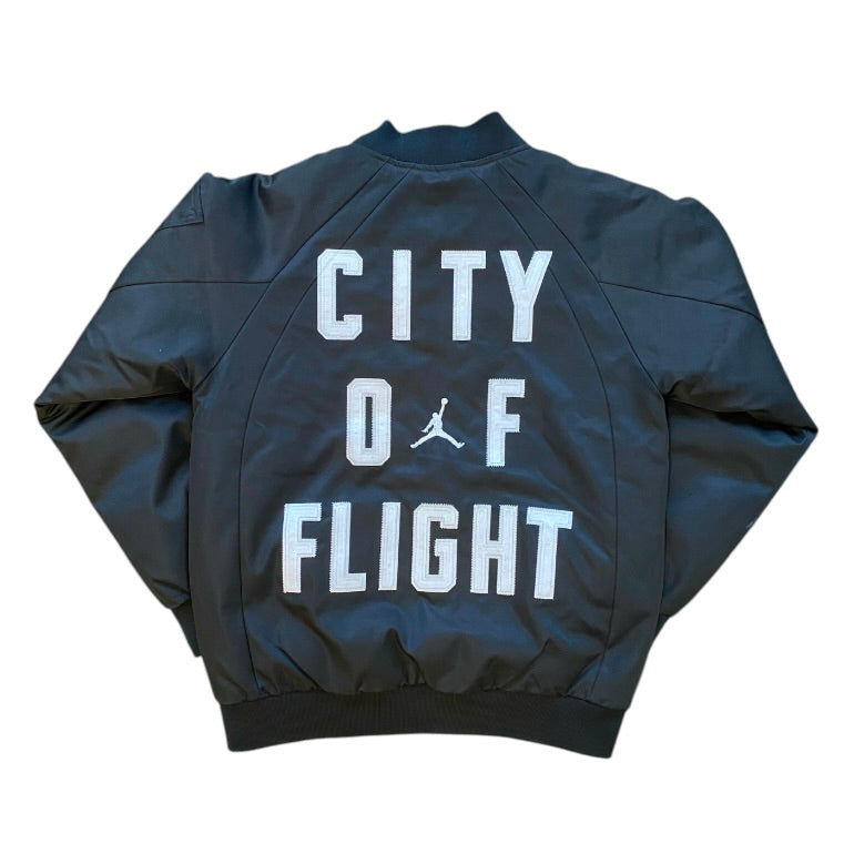 Jordan City Of Flight LA City Map Reversible Bomber Jacket (Youth)