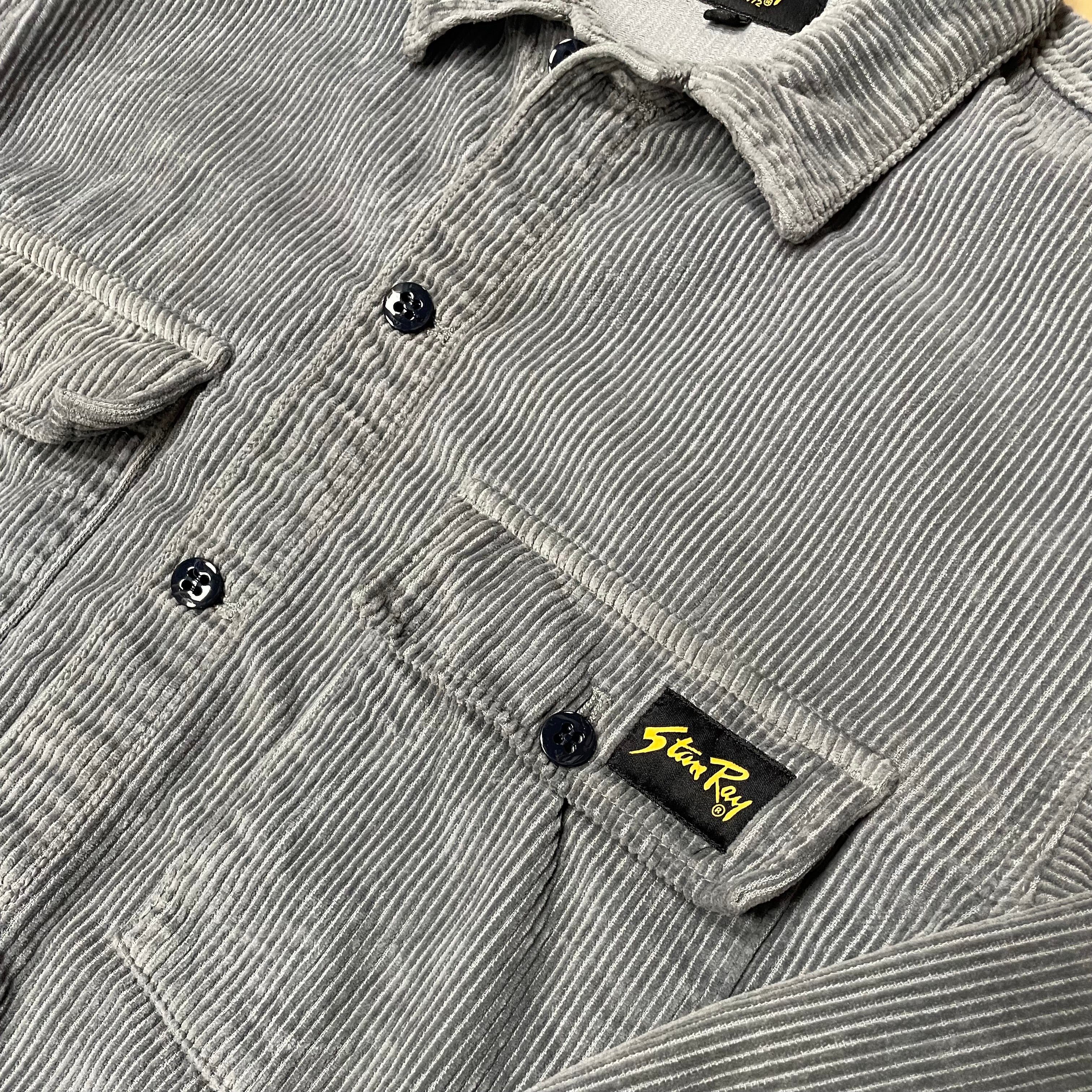 Stan Ray Corduroy Grey Overshirt