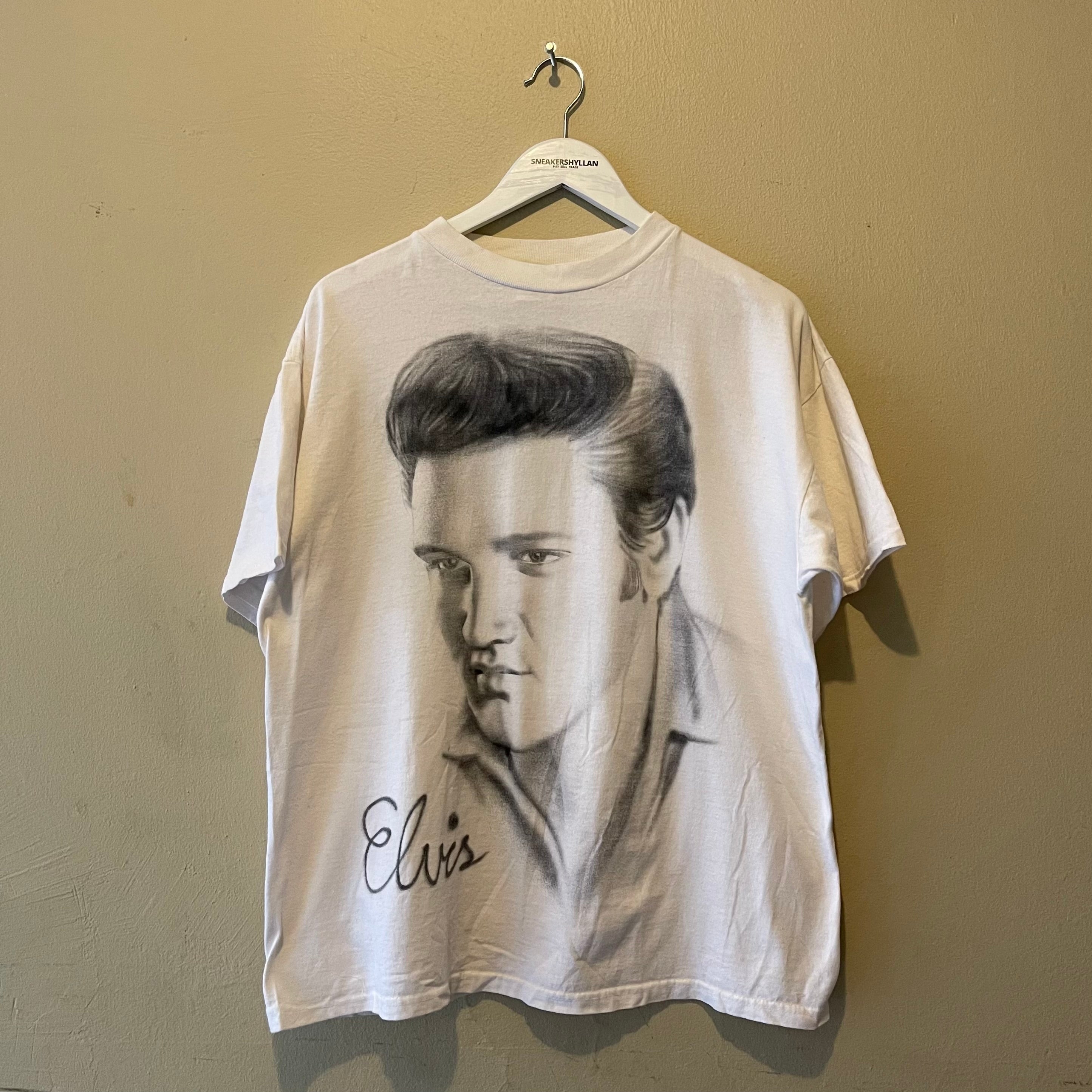 Elvis Presley Graceland Tour White Tshirt