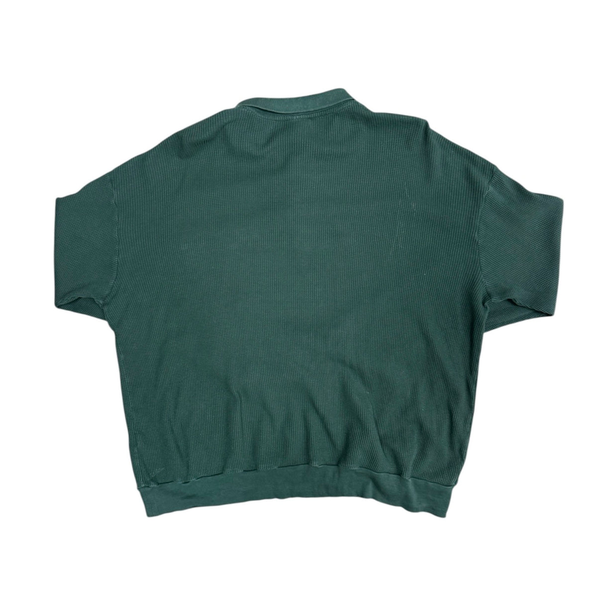 Sweet Sktbs Green Waffel Polo Long Sleeve