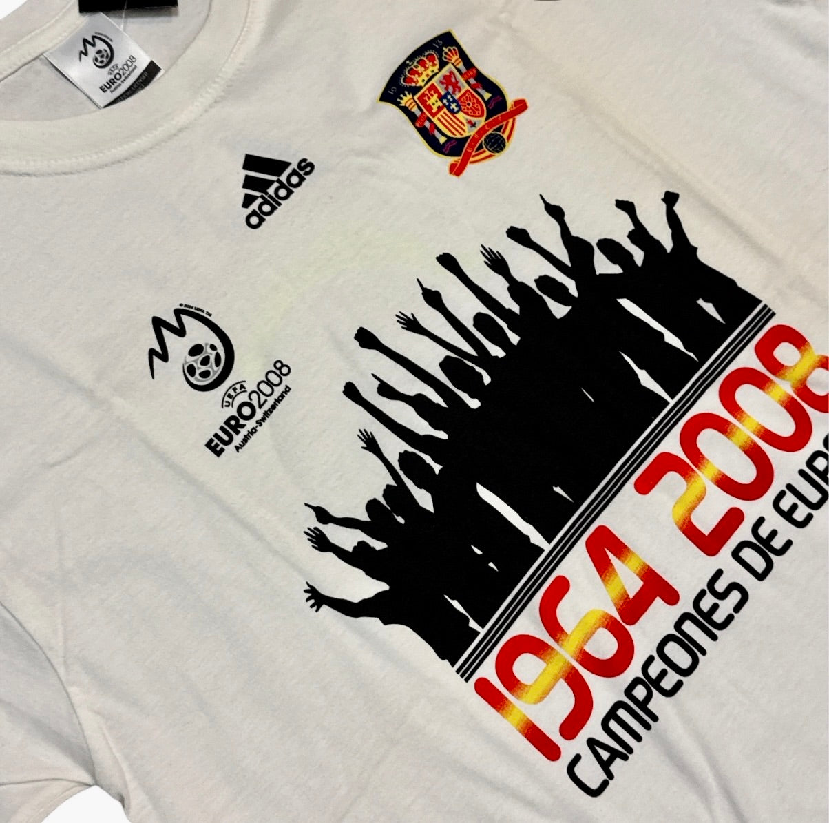 Adidas Spain 2008 Euro Champions Tshirt