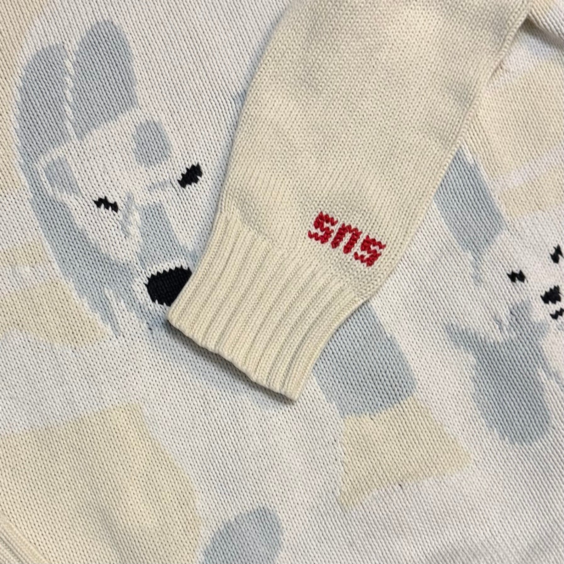 Sneakersnstuff Ice Bear Sail Knitted Sweatshirt