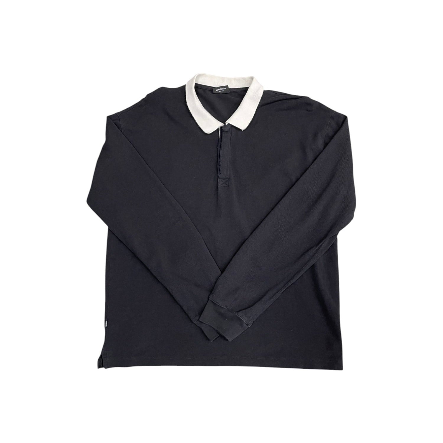 Sweet Sktbs Black Polo Long Sleeve