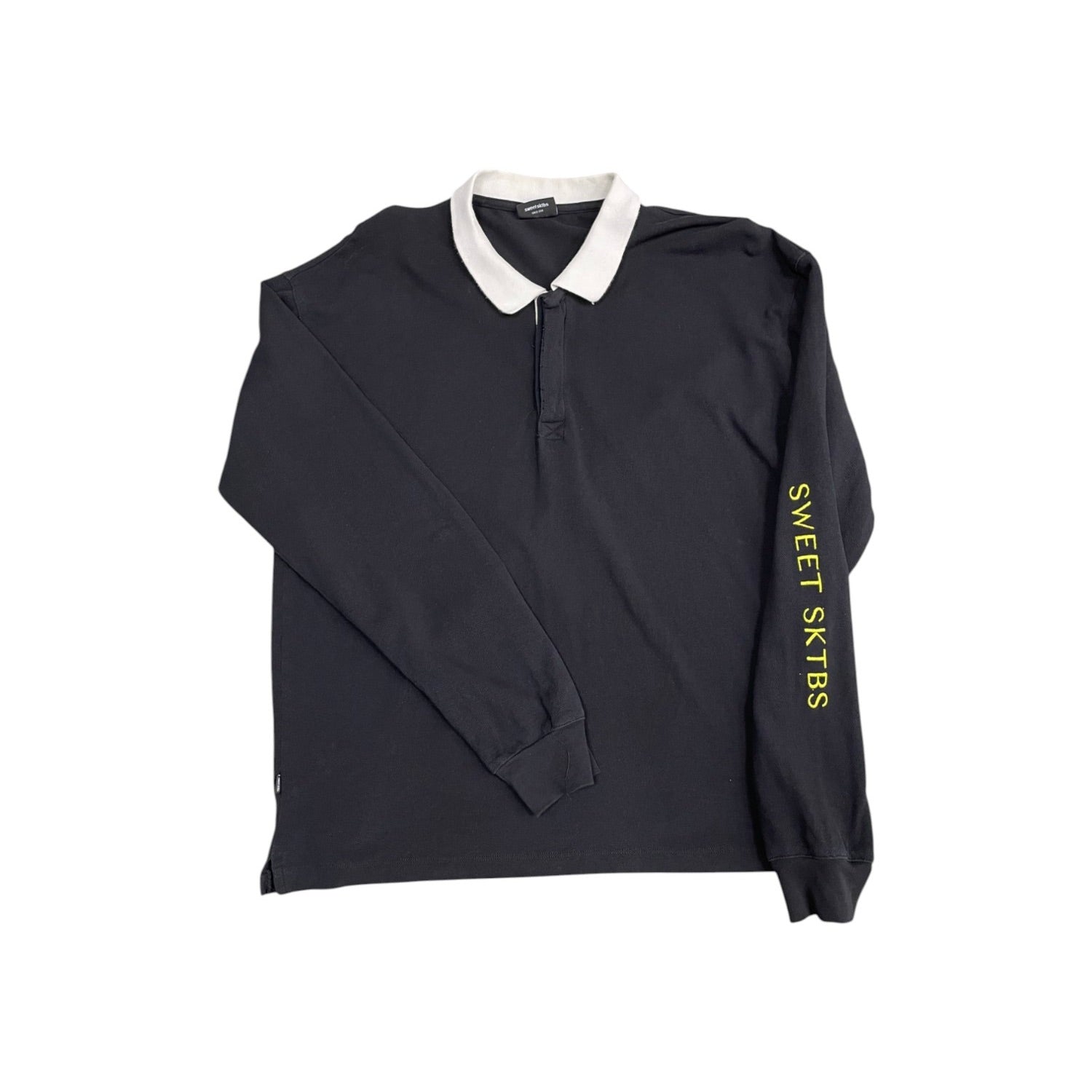 Sweet Sktbs Black Polo Long Sleeve