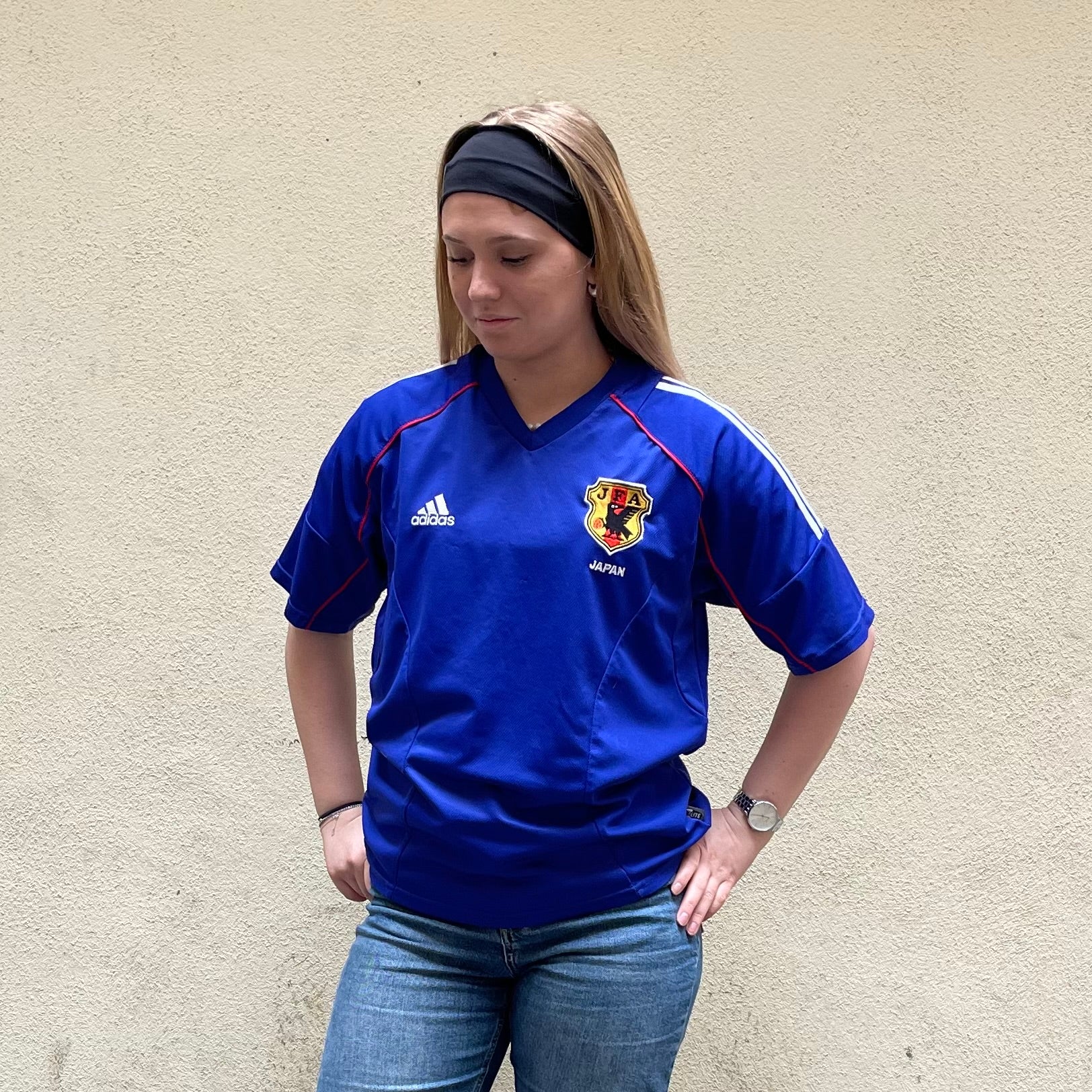 Adidas Japan 2002 Home Football Jersey