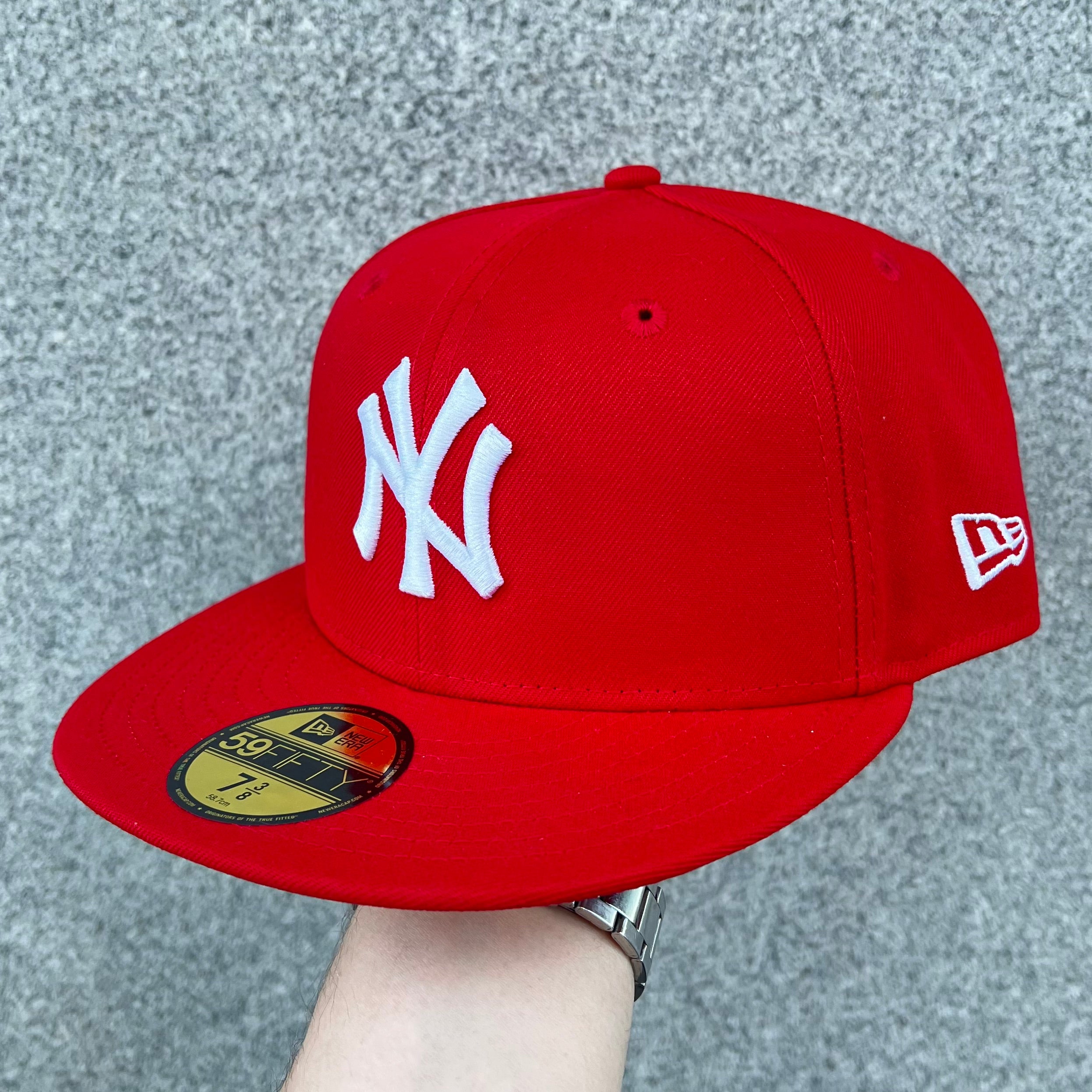 New Era New York Yankees Red Fitted Cap