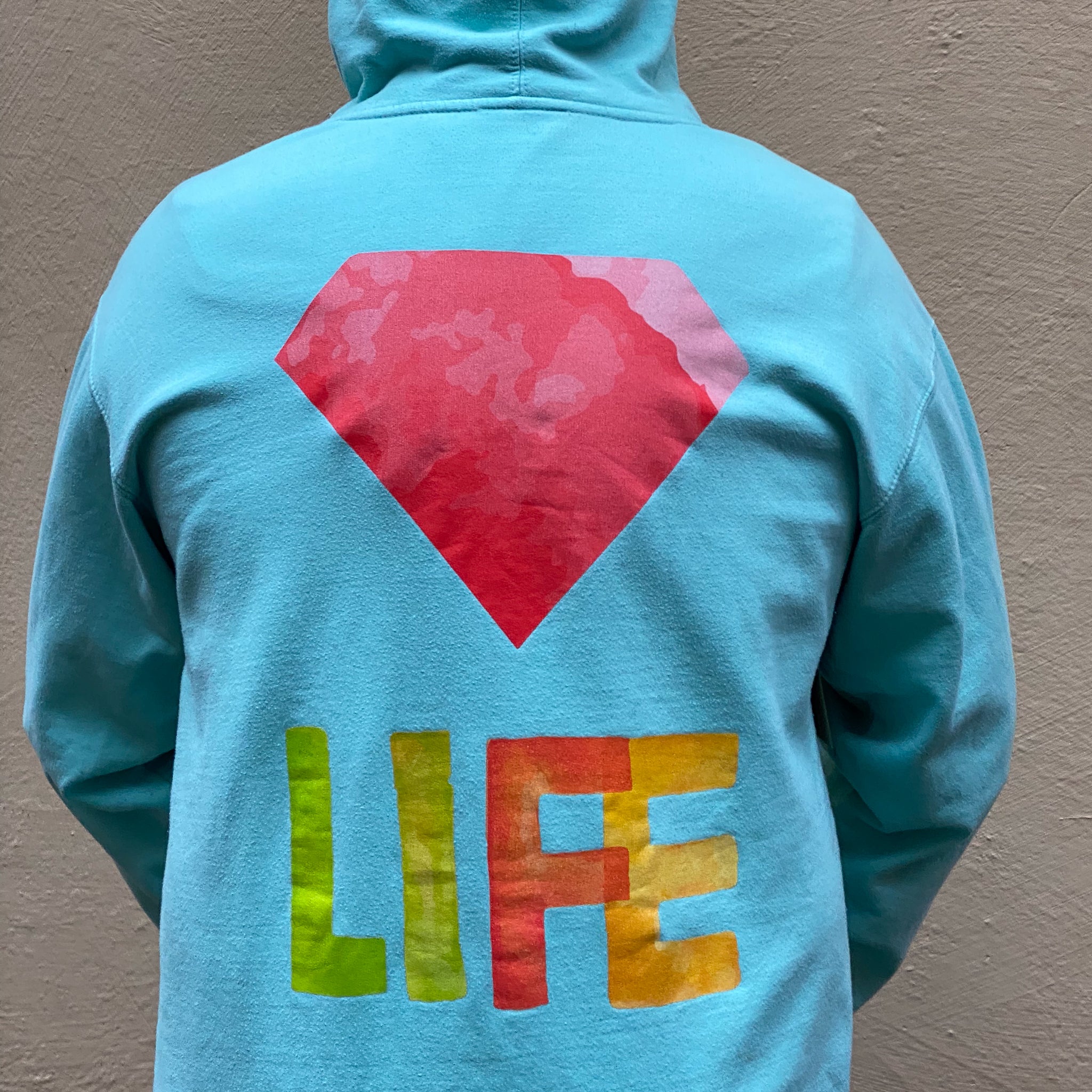 Diamond Supply Co Turquoise Hoodie