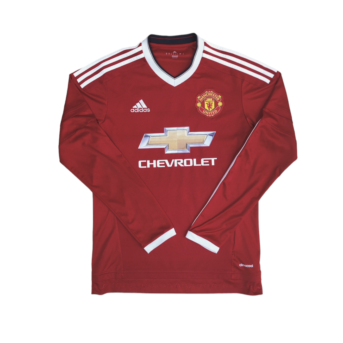 Adidas Manchester United 2015/2016 Home Long Sleeve Football Jersey