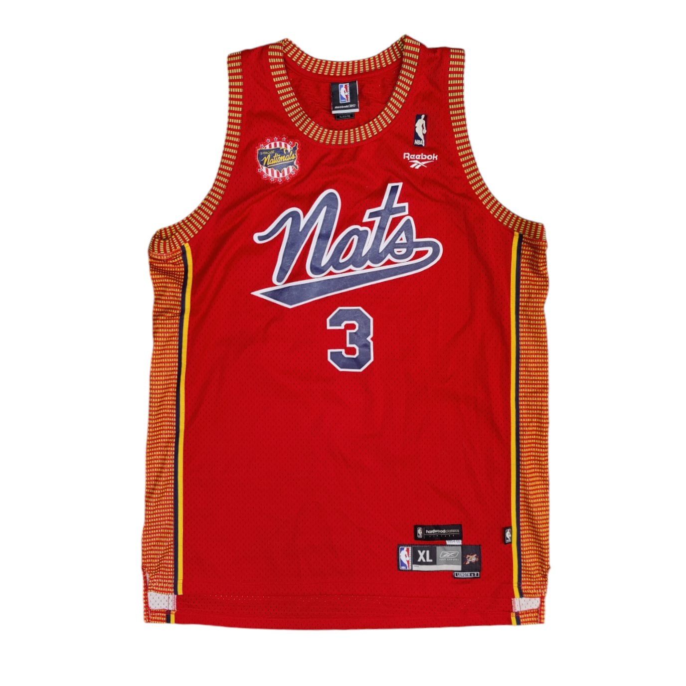 Reebok Syracuse Nationalist Iverson #3 Basketball Jersey