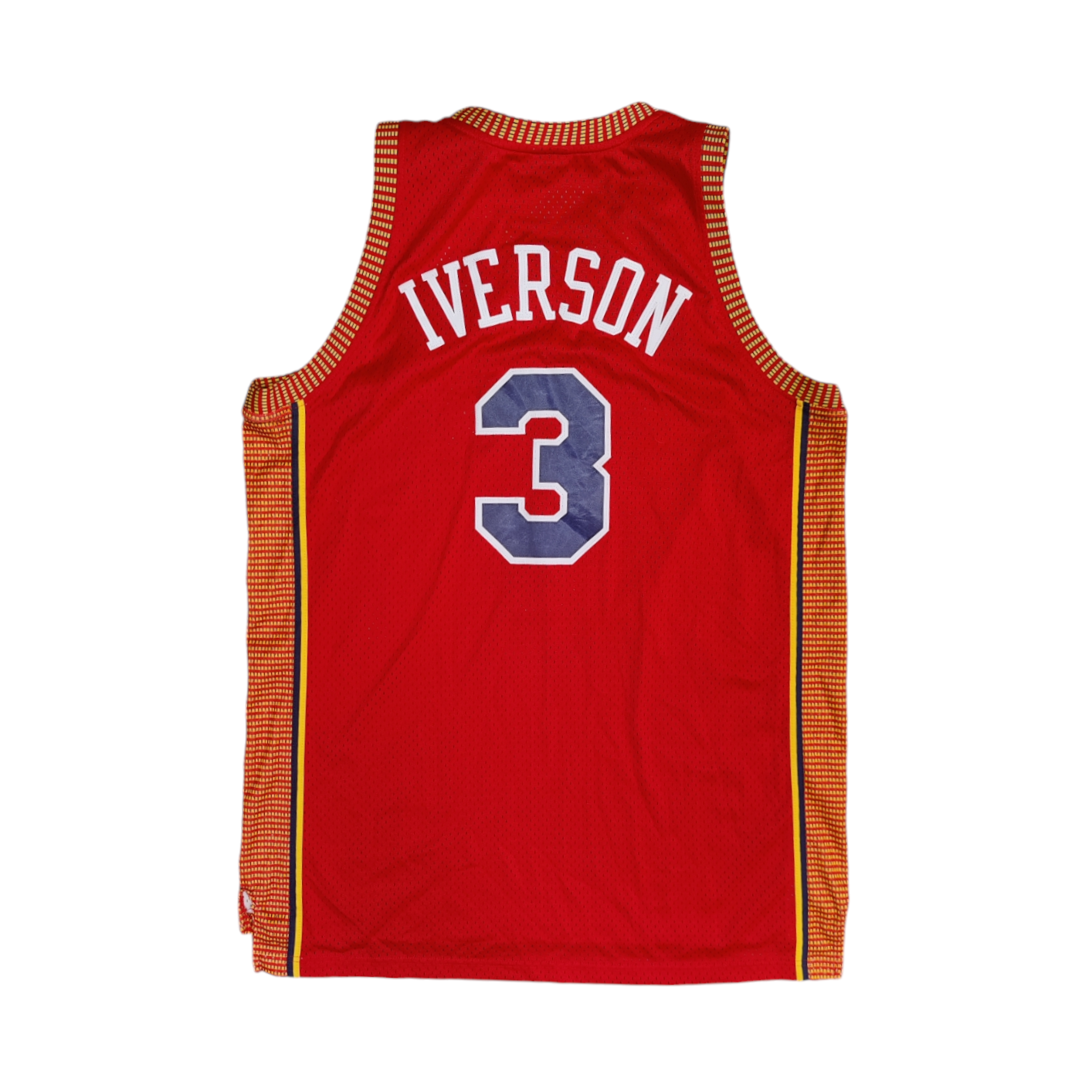 Reebok Syracuse Nationalist Iverson #3 Basketball Jersey