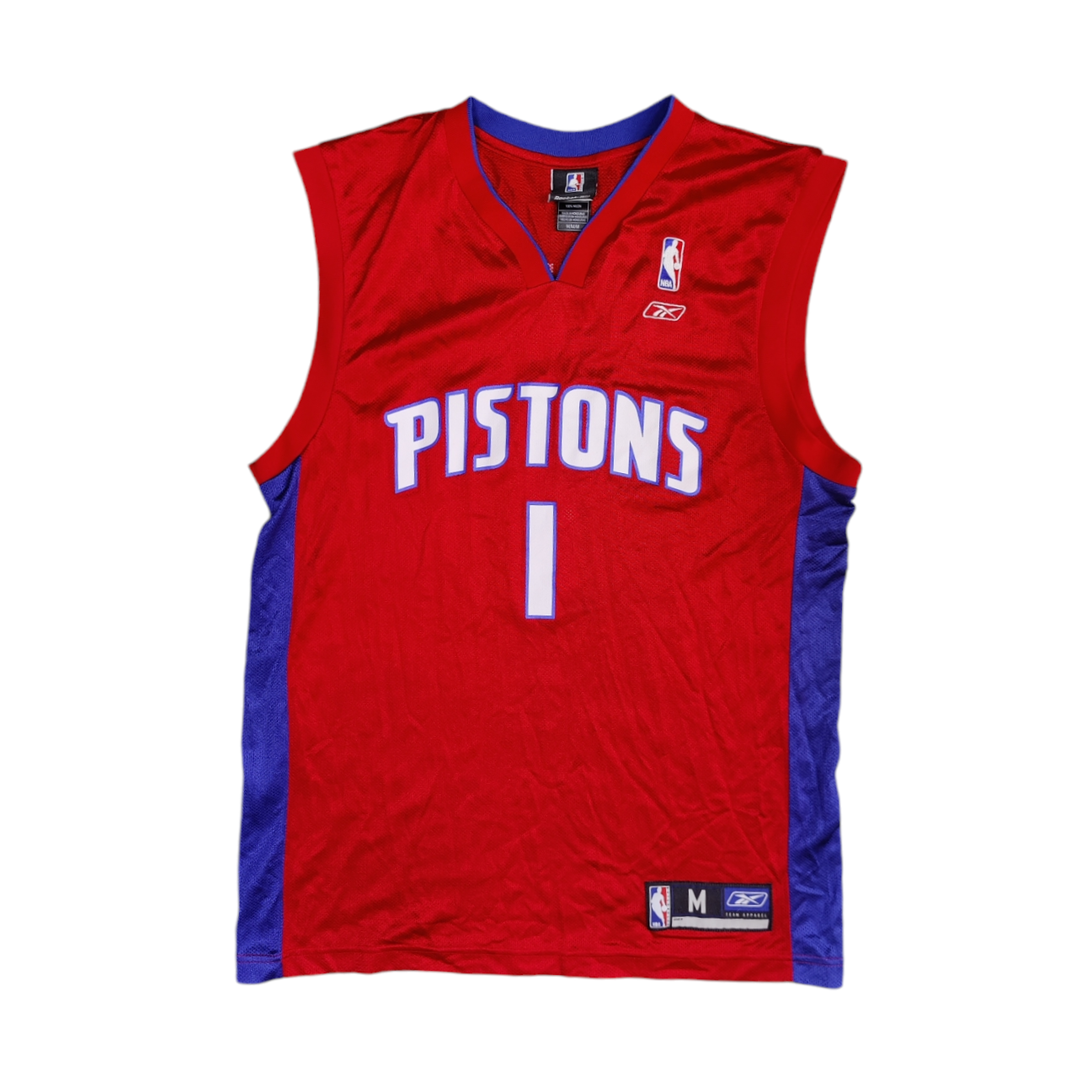 Reebok Detroit Pistons Billups #1 Basketball Jersey