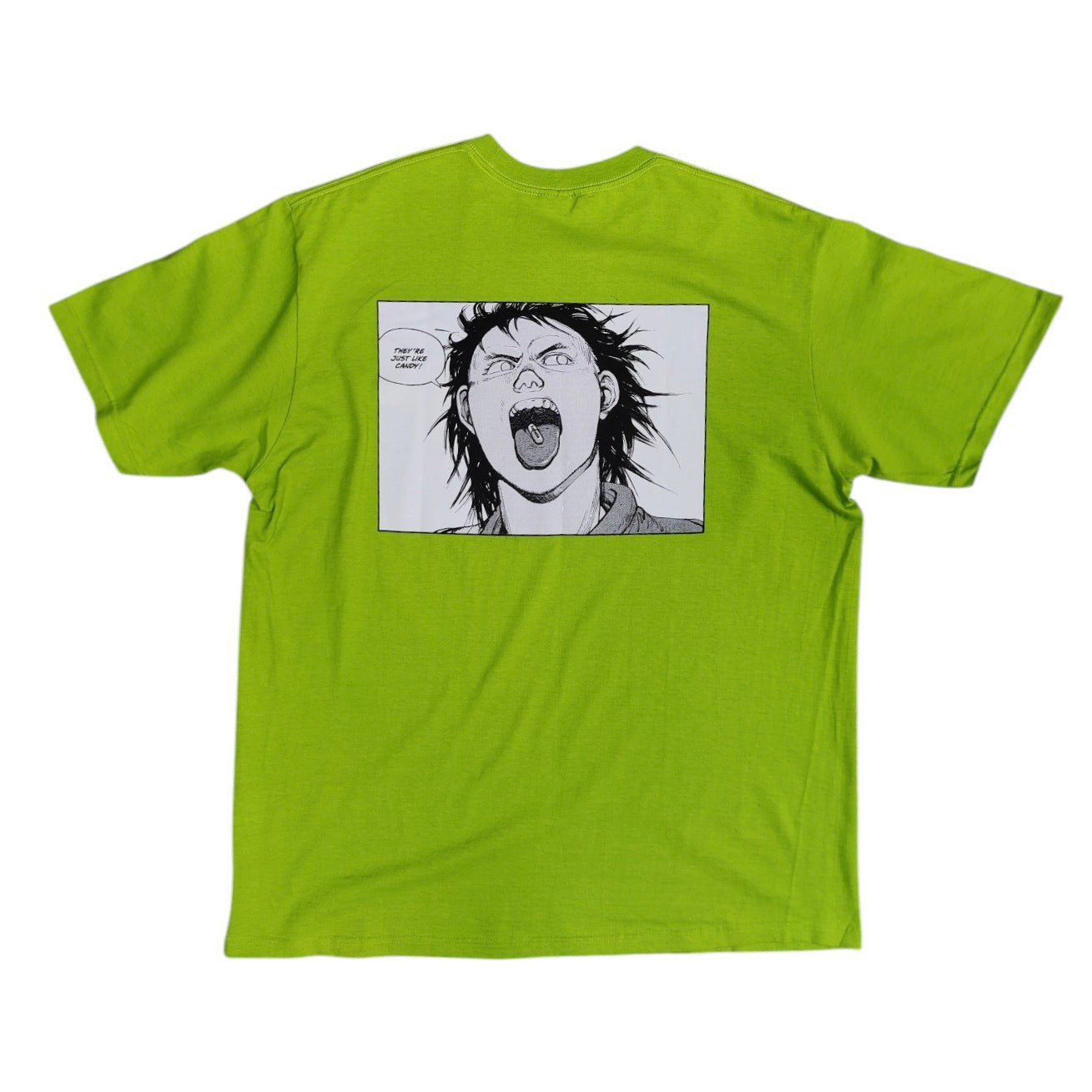 Supreme AKIRA Pill Lime Tshirt