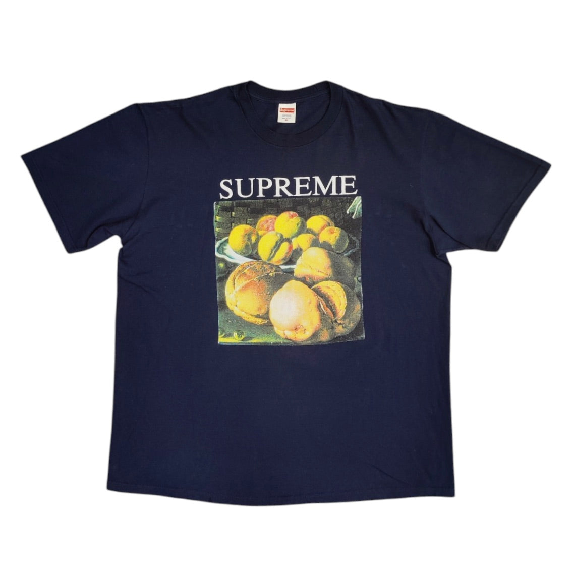 Supreme Still Life Navy Tshirt