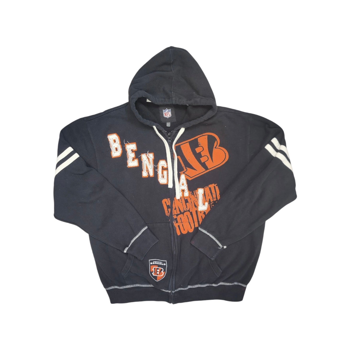 NFL Bengals Full Zip Hoodie