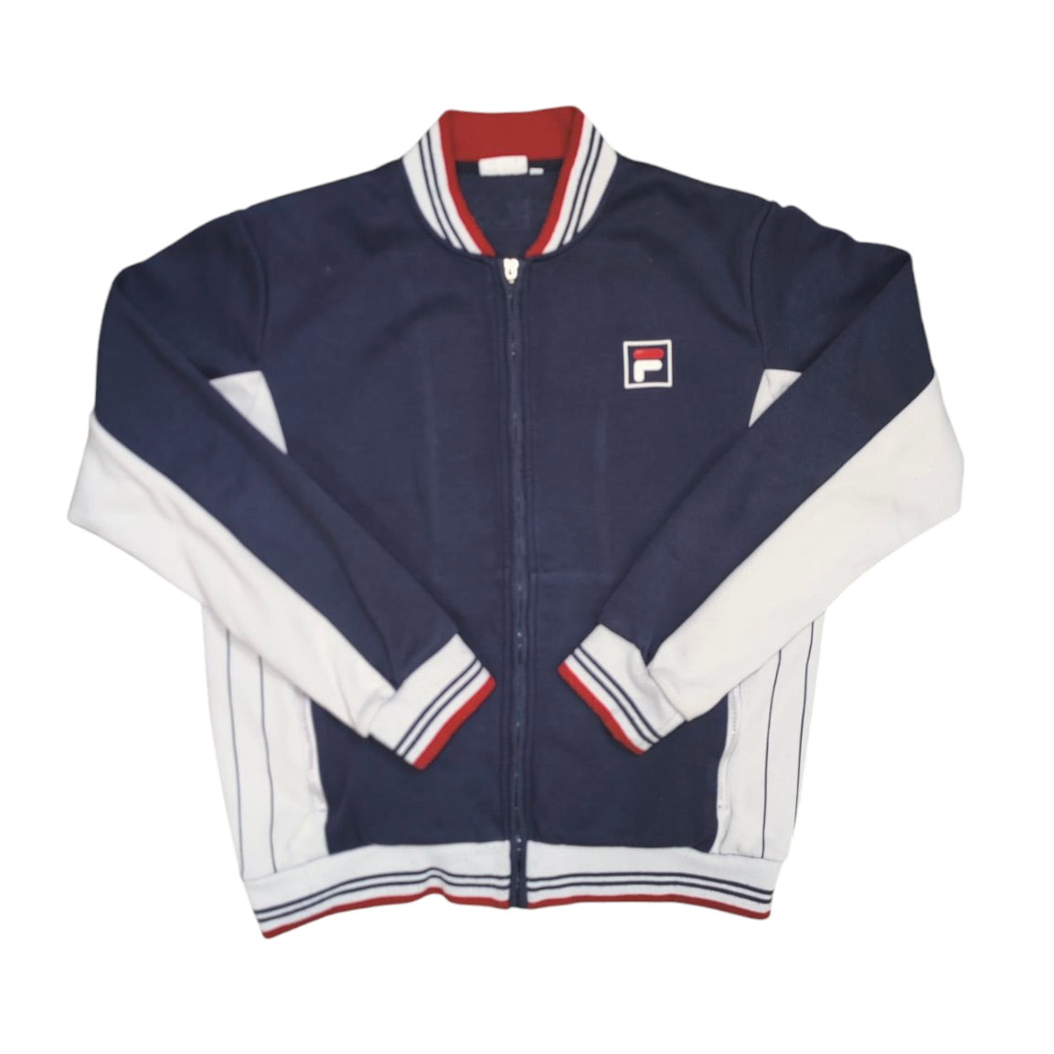 Fila Track Jacket Navy Red