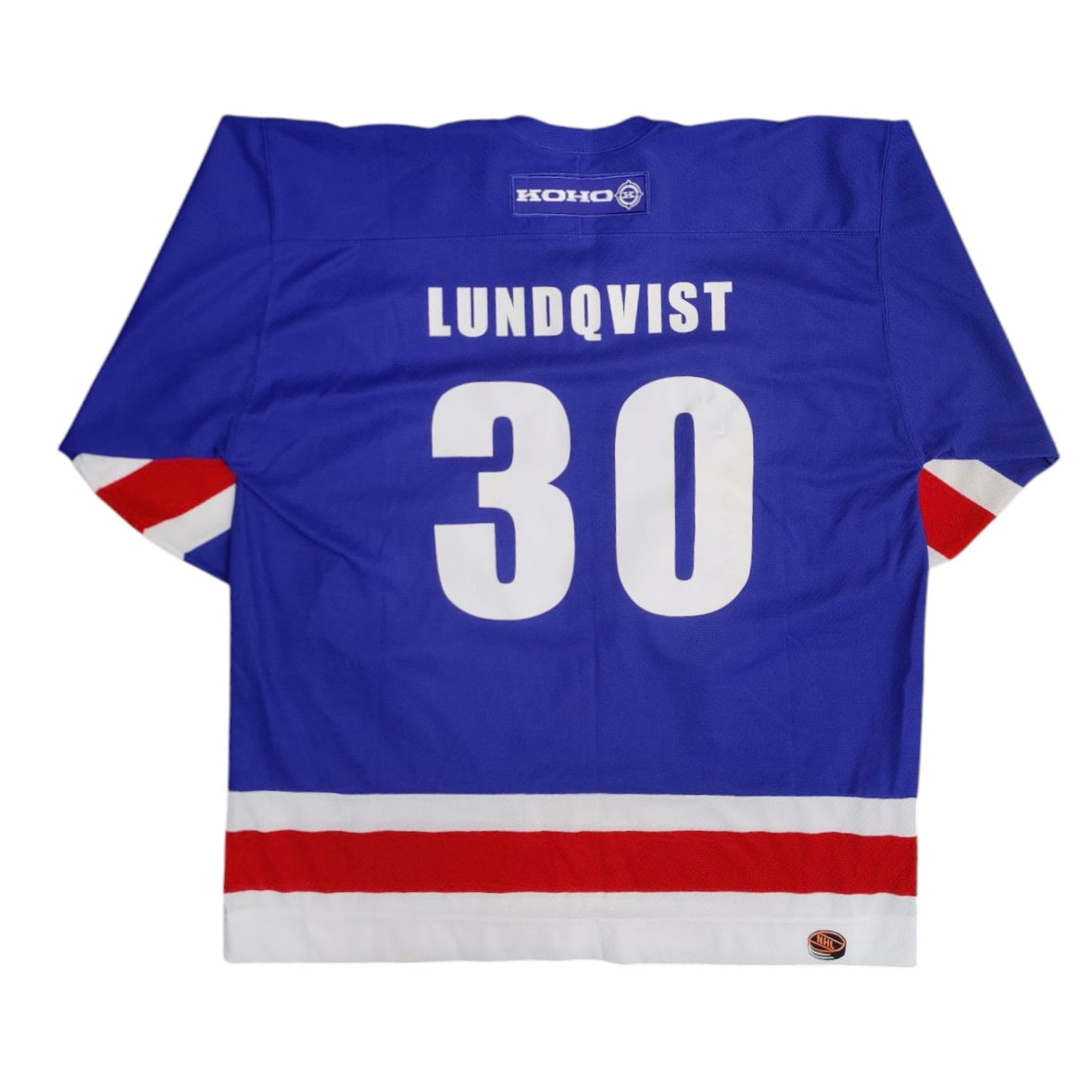 Koho New York Rangers Home #30 Lundquist NHL Jersey