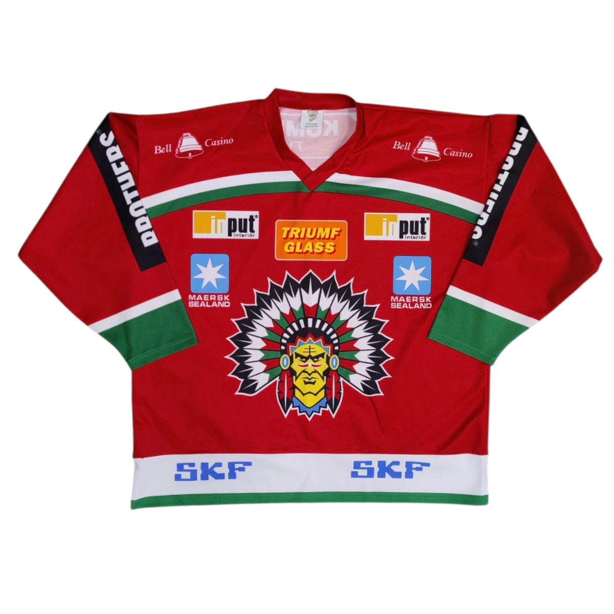 Frölunda HC 2002/2003 Red Home Hockey Jersey