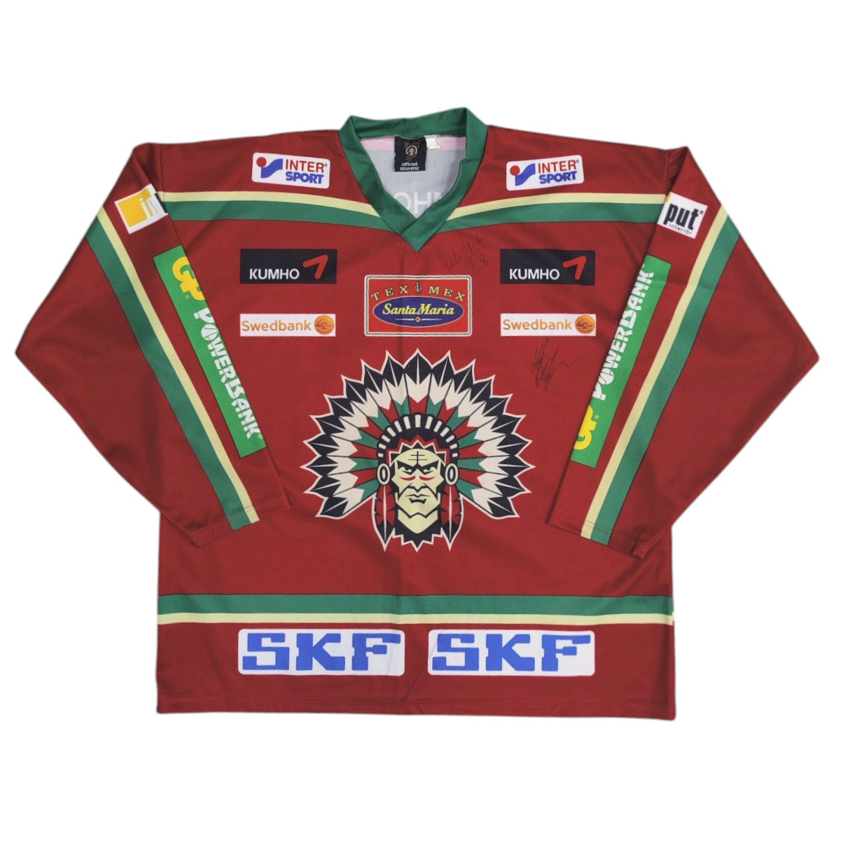 Frölunda Home 04/05 #99 VS Hockey Jersey signed