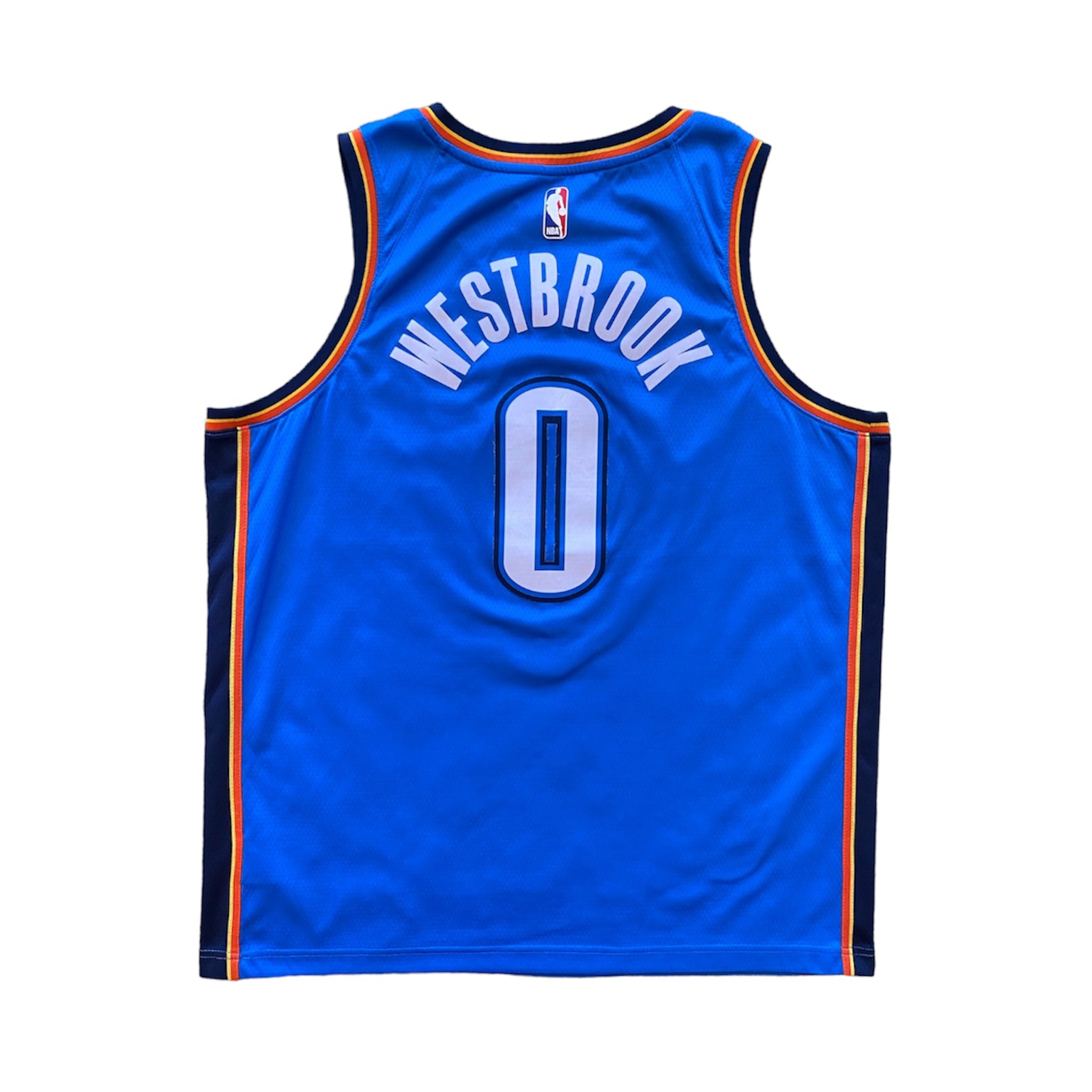 Nike NBA Oklahoma City Thunder Russell Westbrook Icon Swingman Basketb
