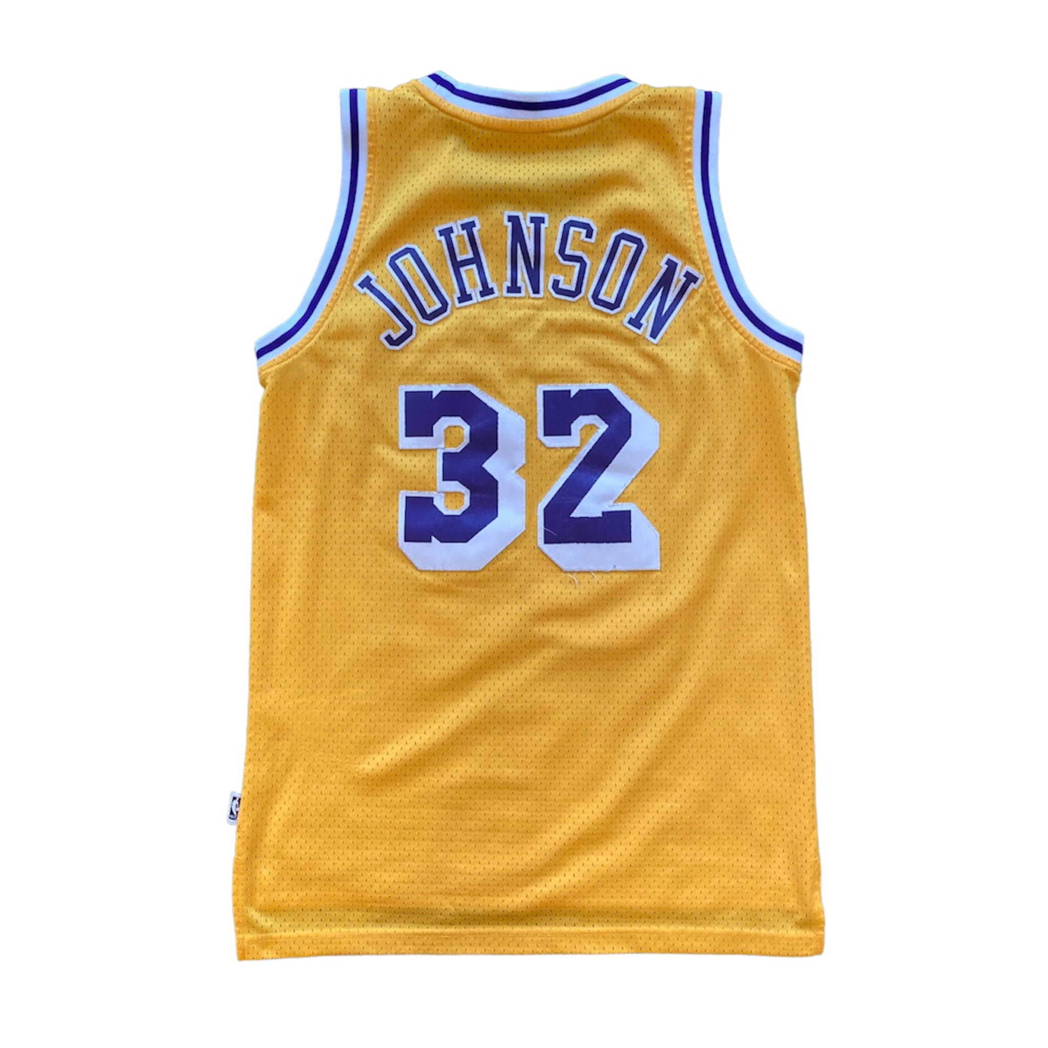 Adidas NBA Hardwood Classic Los Angeles Lakers Johnson Home Basketball Jerersey