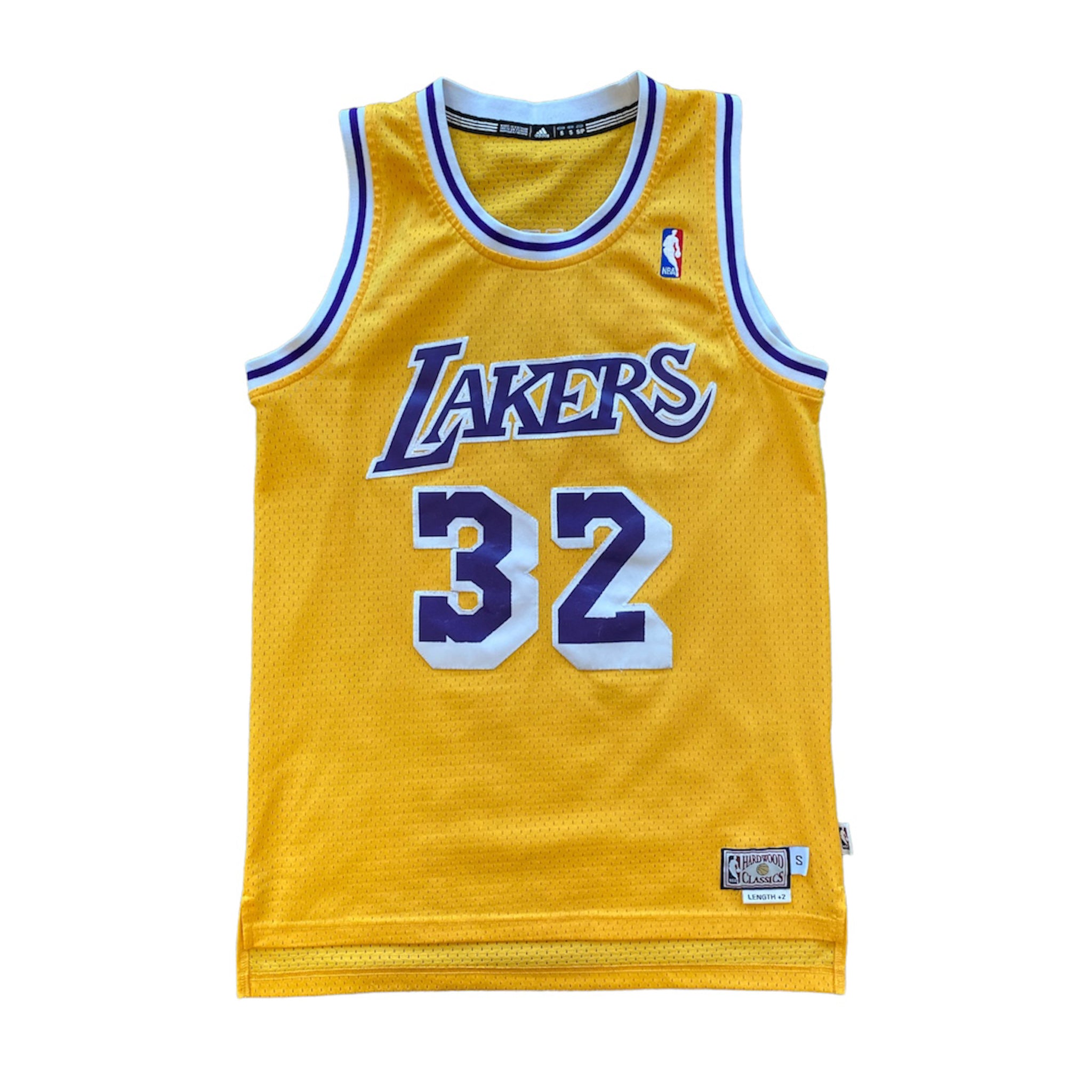 Adidas NBA Hardwood Classic Los Angeles Lakers Johnson Home Basketball Jerersey