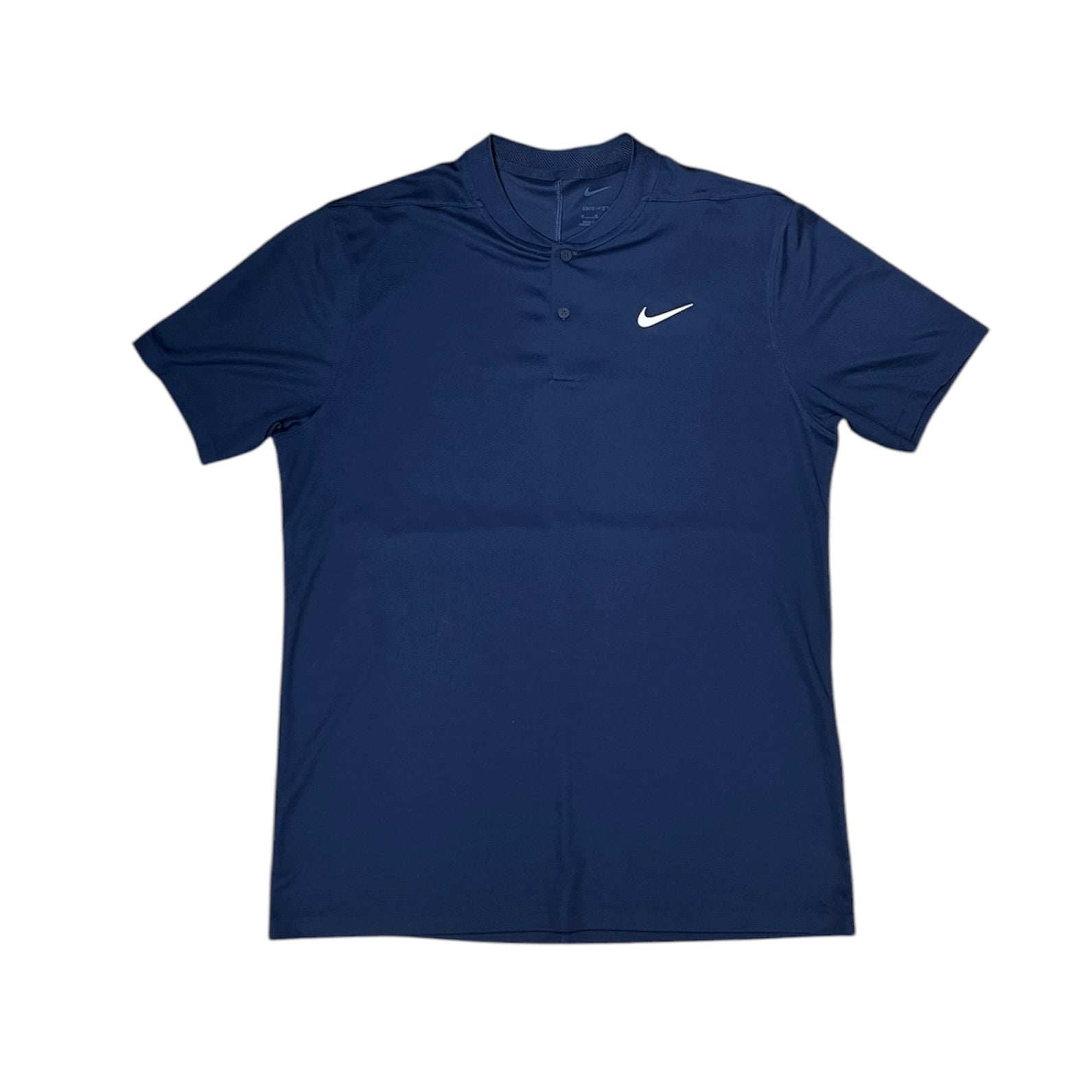 Nike Dri-FIT Victory Golf Navy Polo Tshirt