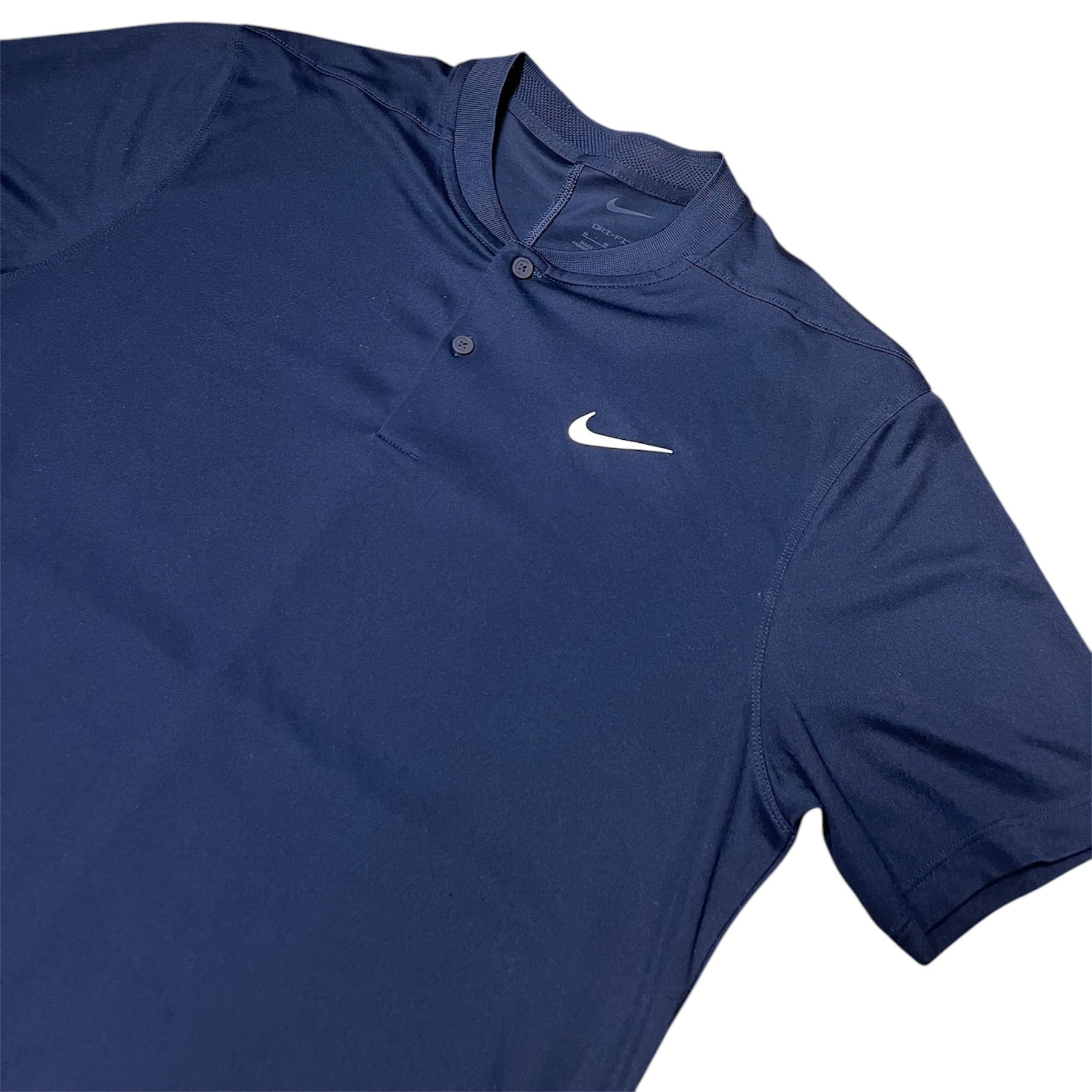 Nike Dri-FIT Victory Golf Navy Polo Tshirt