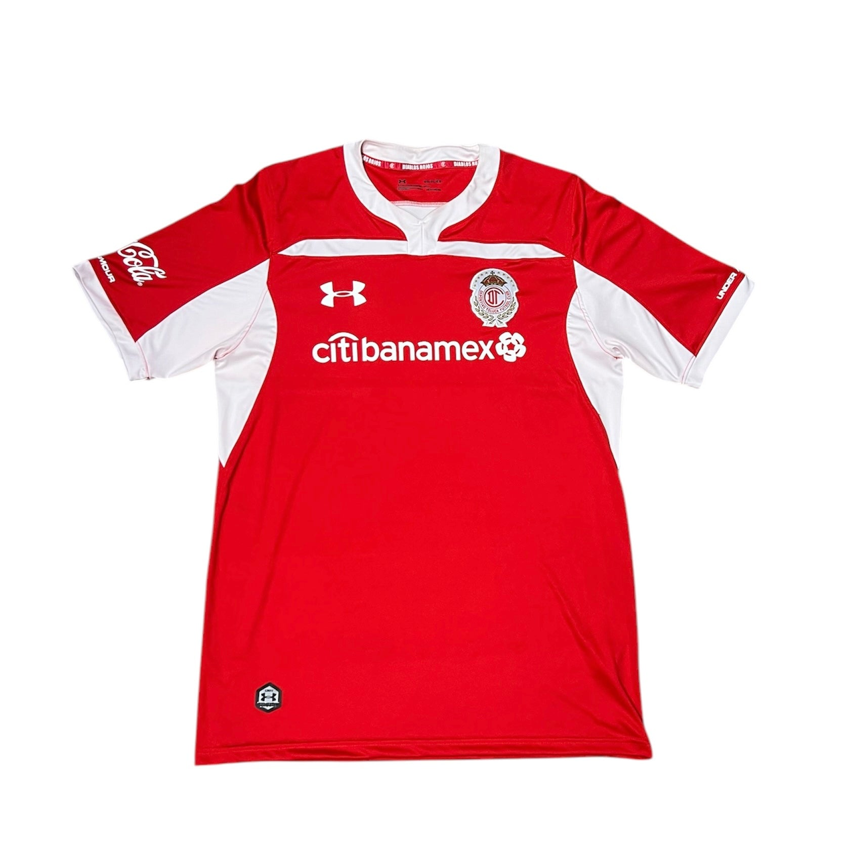 Under Armour Deportivo Toluca 2018/2019 Home Football Jersey