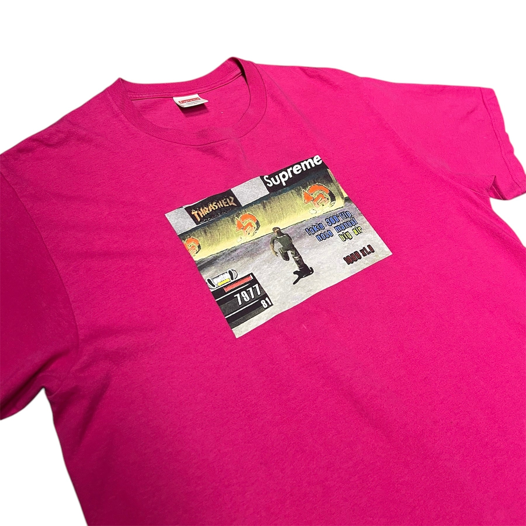 Supreme FW21 Thrasher Game Pink Tshirt