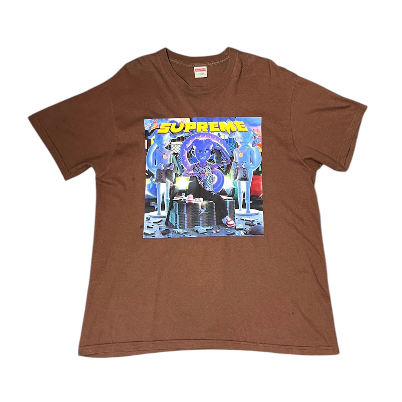 Supreme FW21 Richest Brown Tshirt